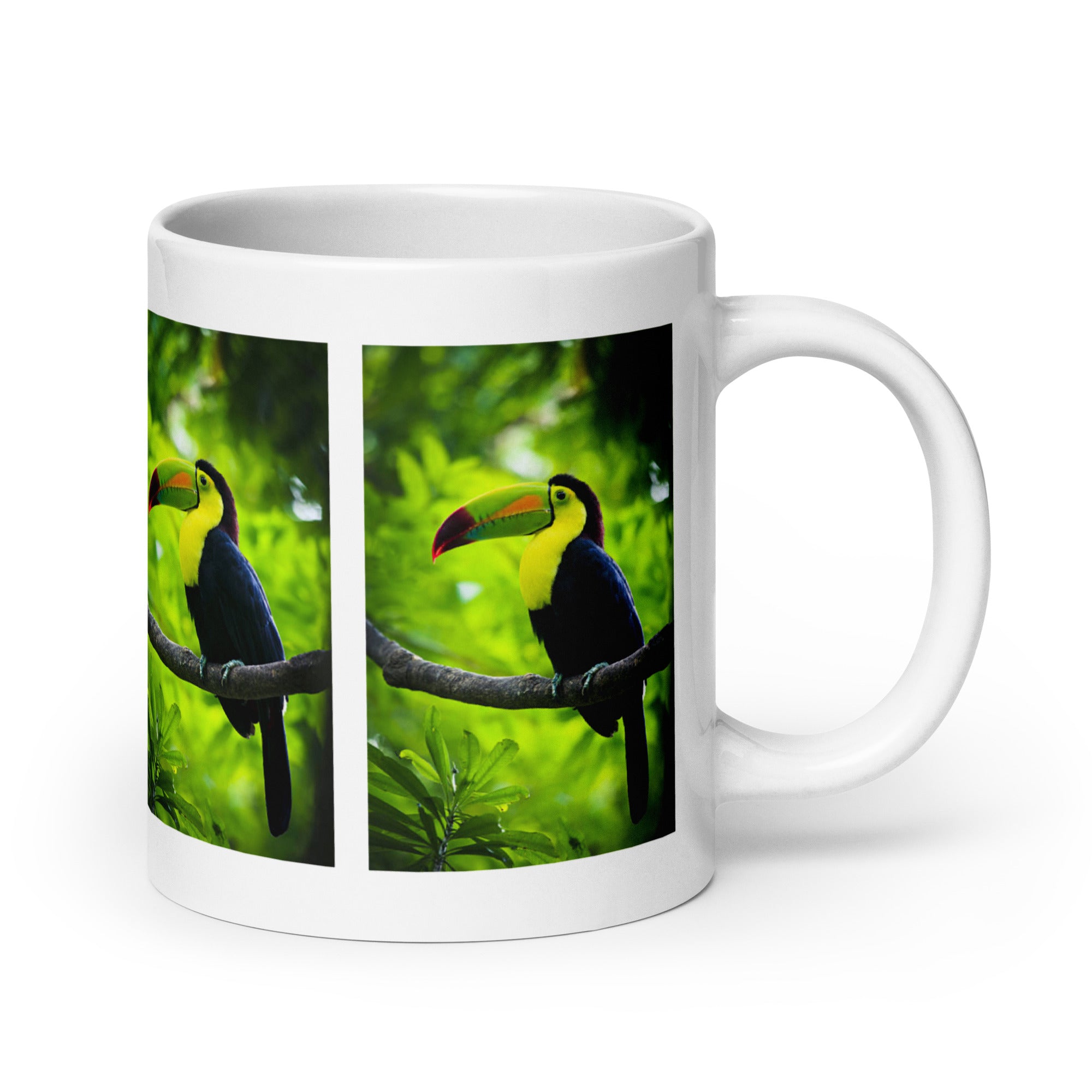 "Toucan Mug #1: The Beak of the Jungle (Ceramic)"