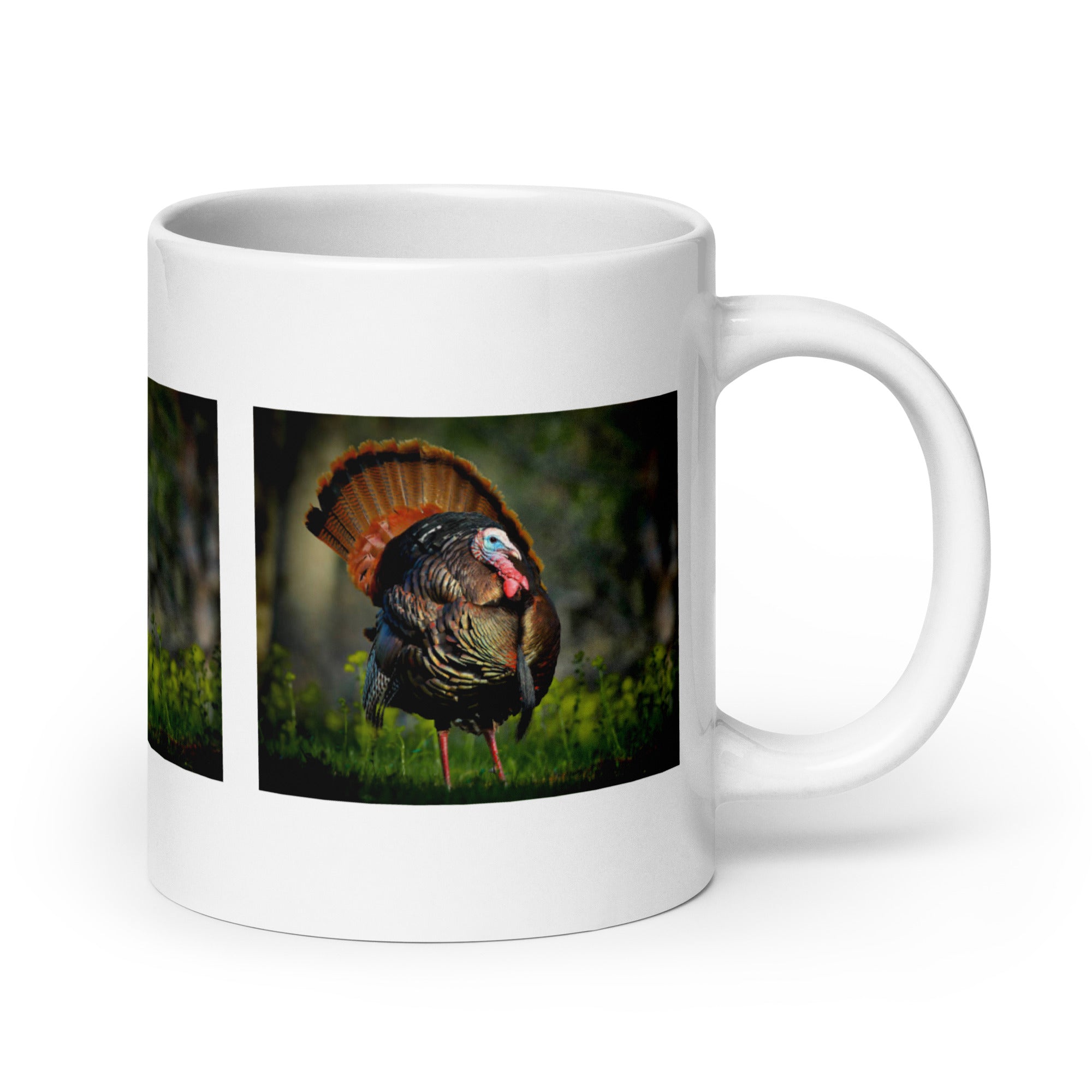 "Turkey Mug #1: The Strutting Show-Off (Ceramic)"