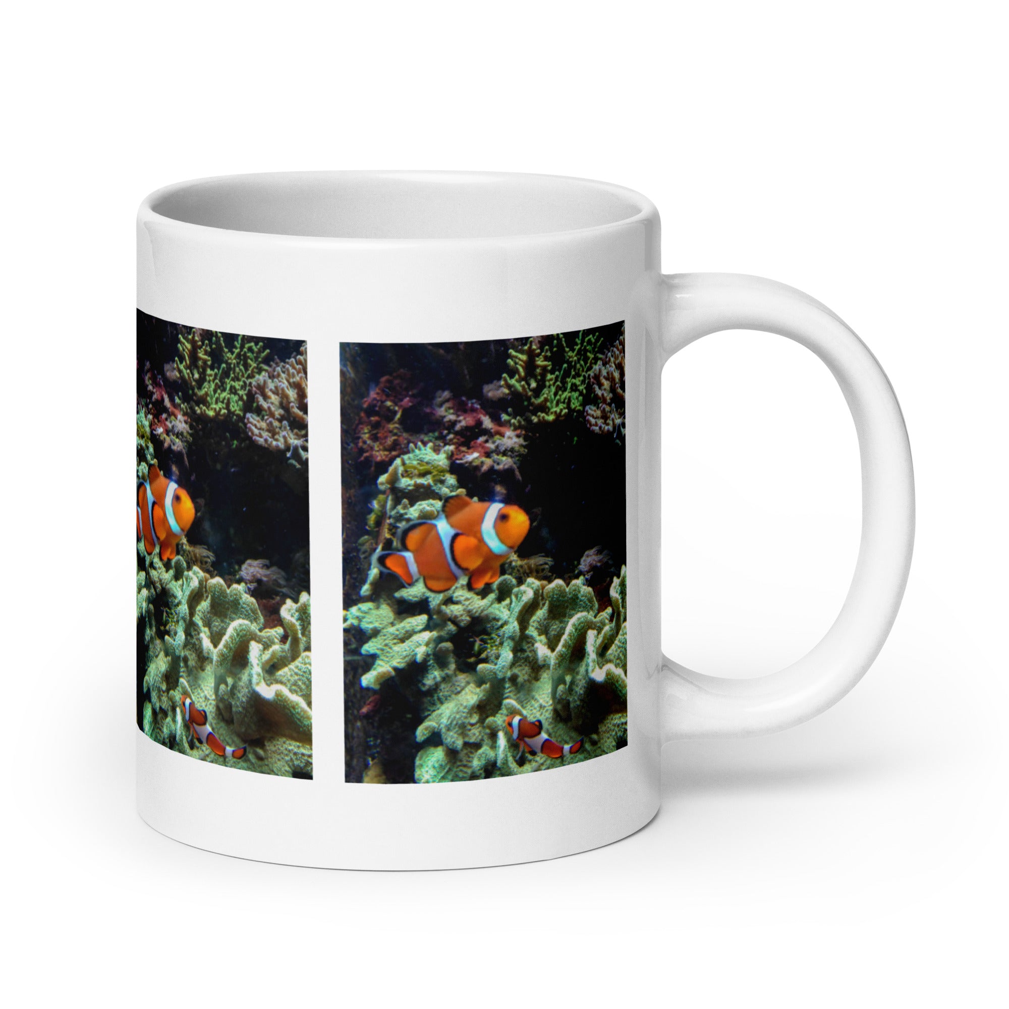 "Clownfish Mug #1: The Anemone's Guardian (Ceramic)"