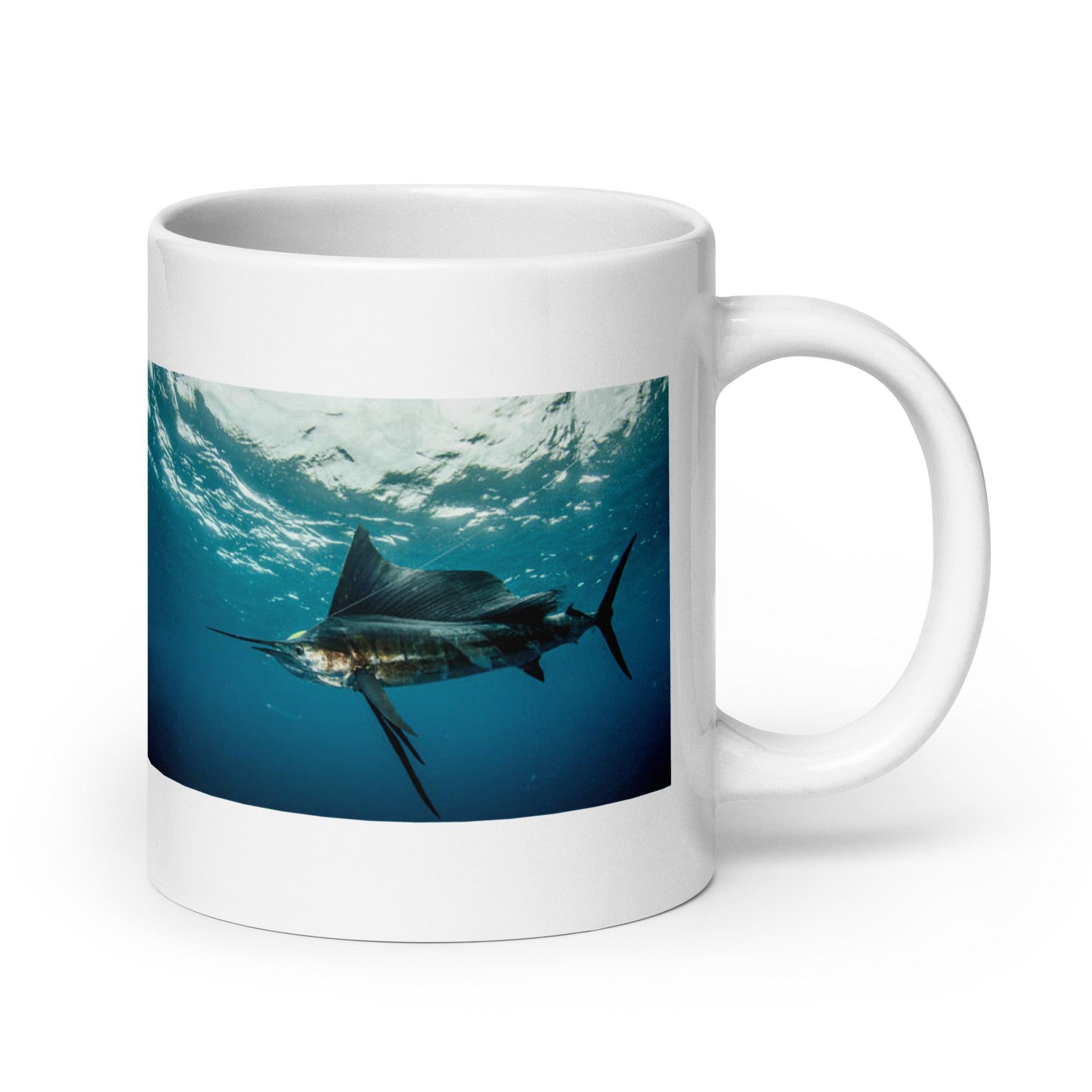 "Sailfish Mug #1: The Oceanic Sprinter (Ceramic)"