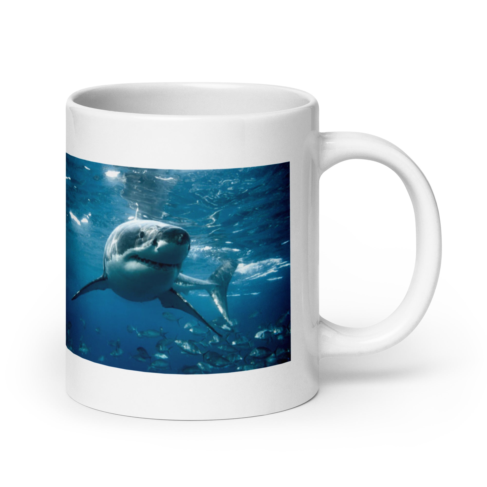 "Shark Mug #1: The Ocean Apex (Ceramic)"