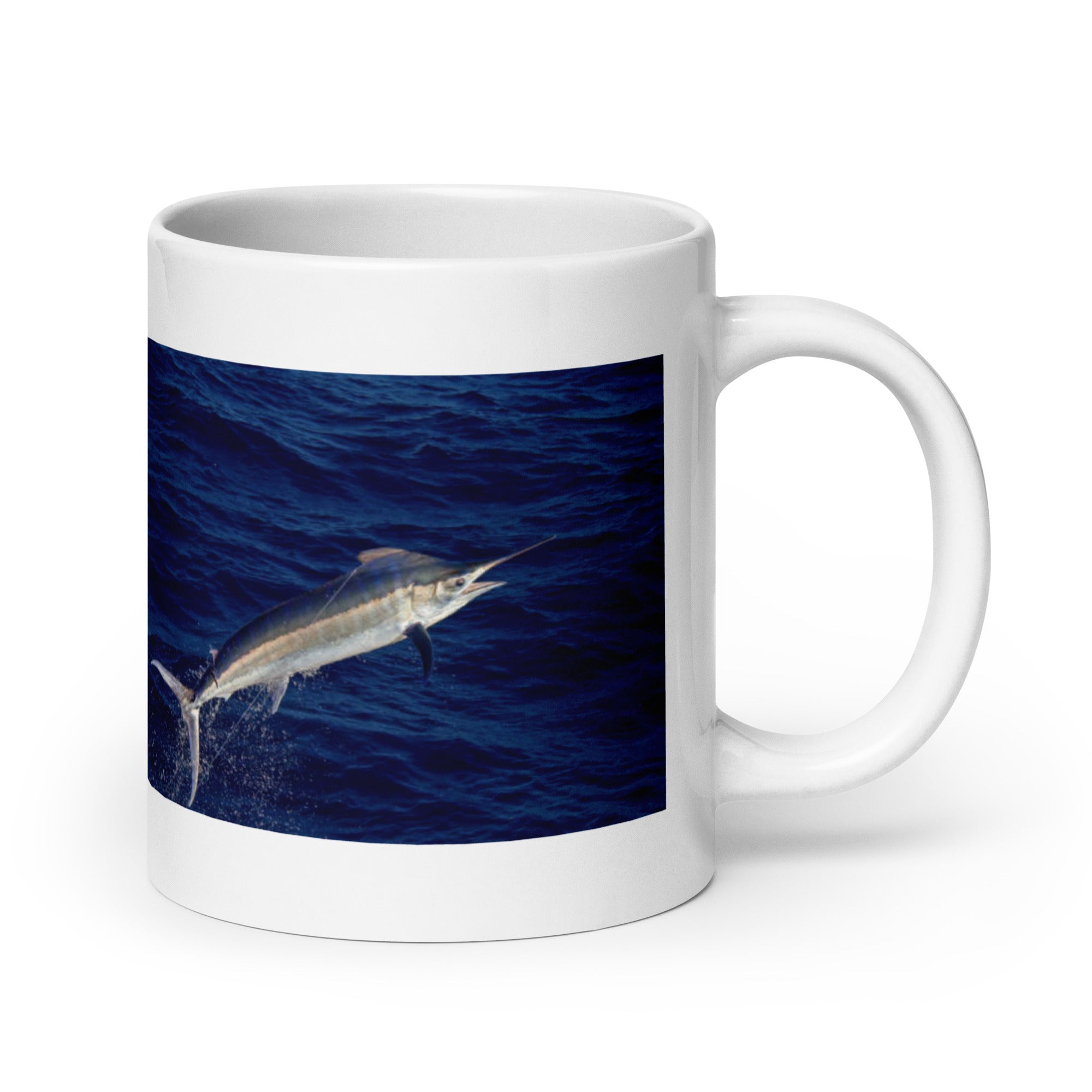 "Swordfish Mug #1: The Billowing Blade (Ceramic)"