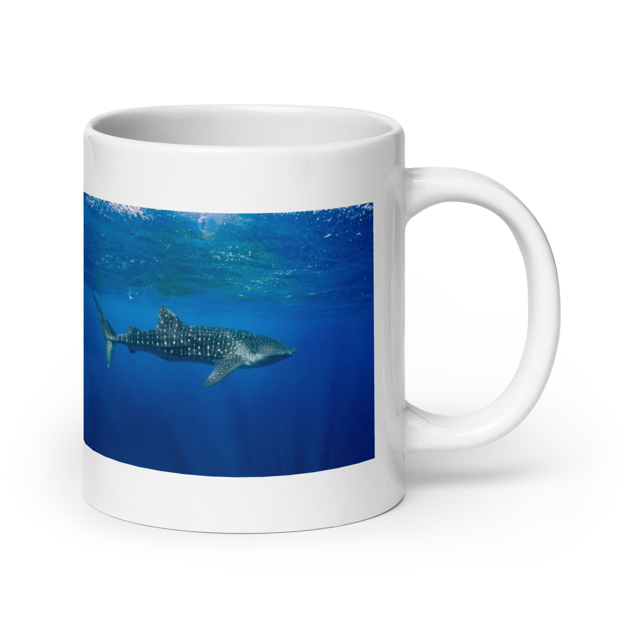 "Whale Shark Mug #1: The Gentle Giant of the Deep (Ceramic)"