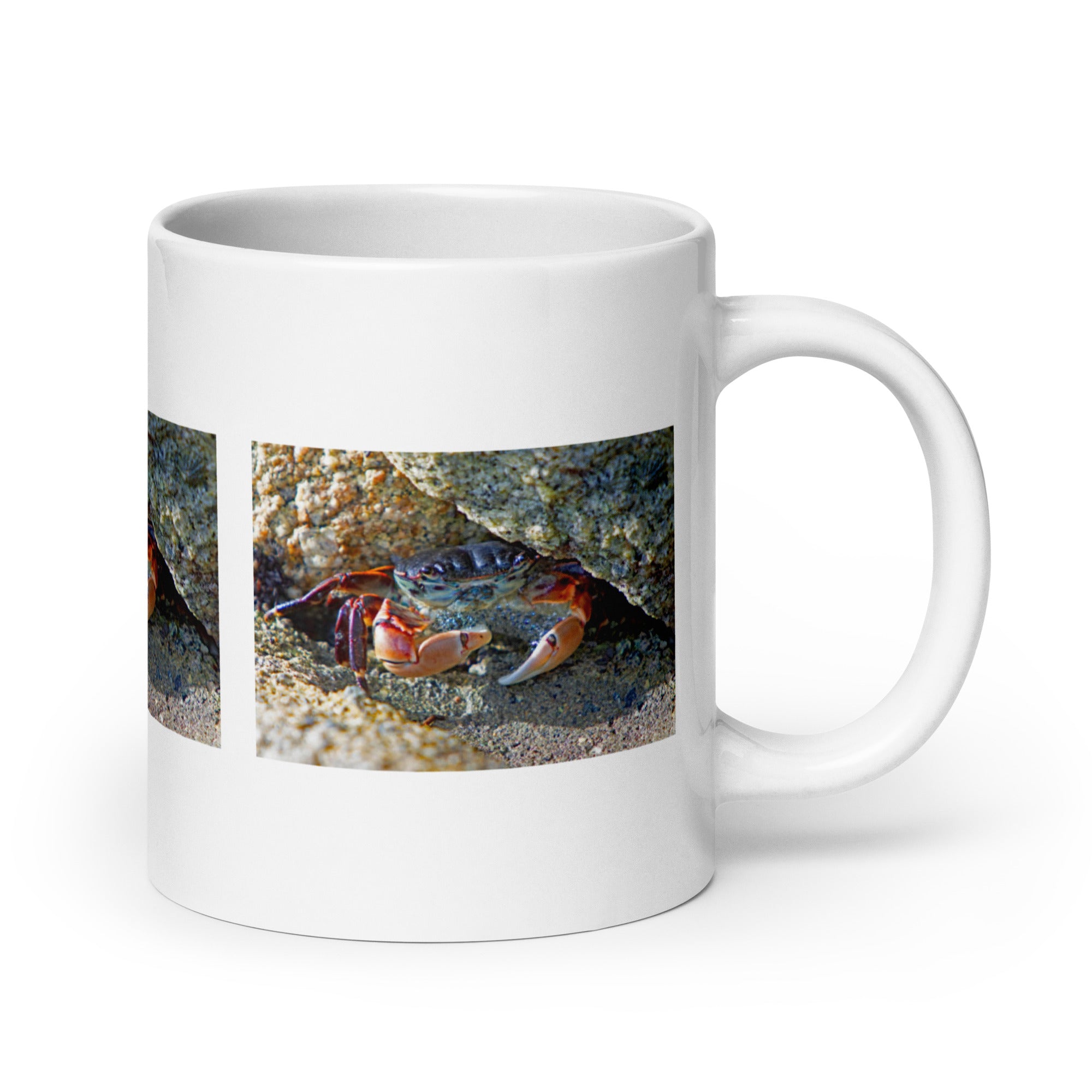 "Crab Mug #1: The Tenacious Pincher (Ceramic)"