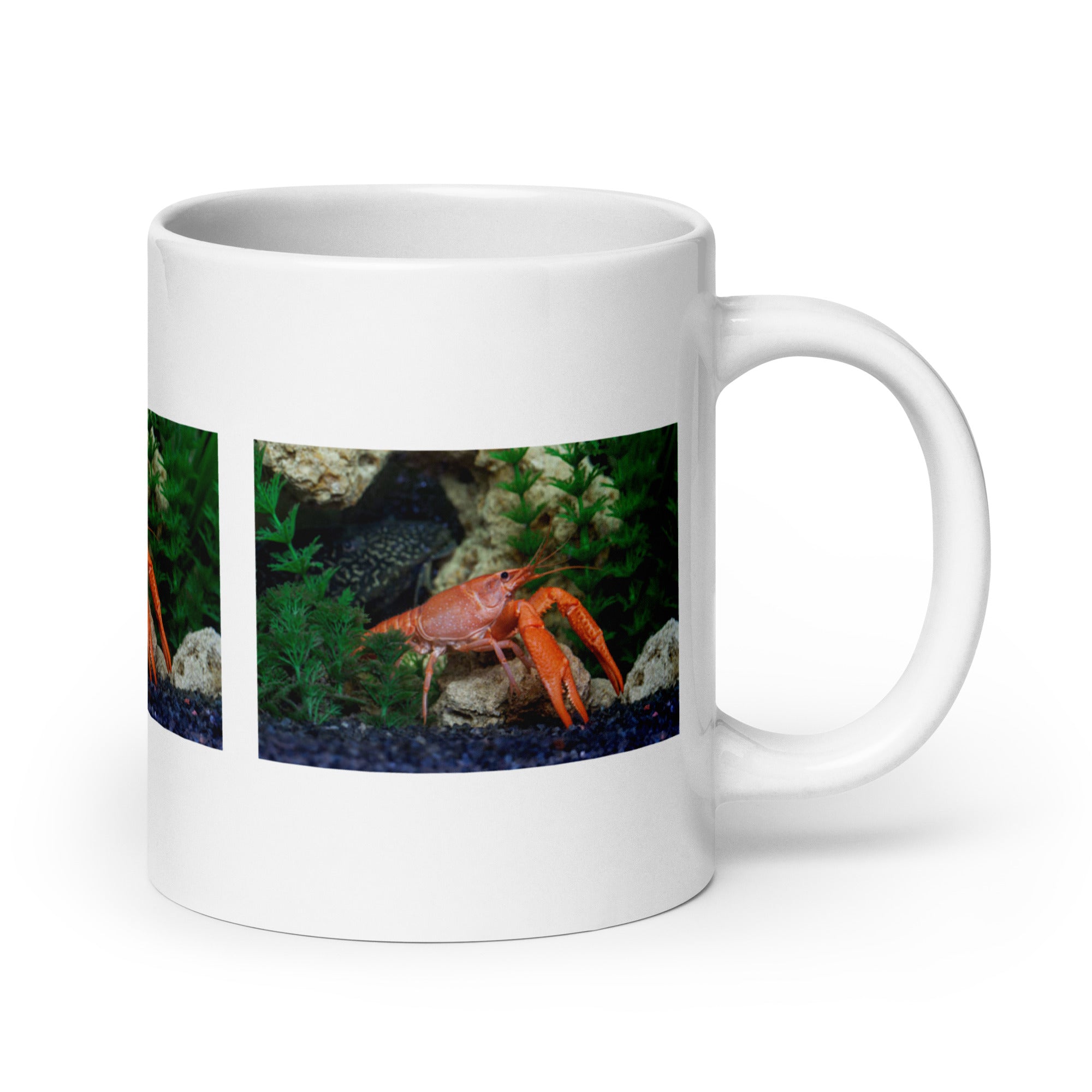 "Lobster Mug #1: The Armored Gourmet (Ceramic)"