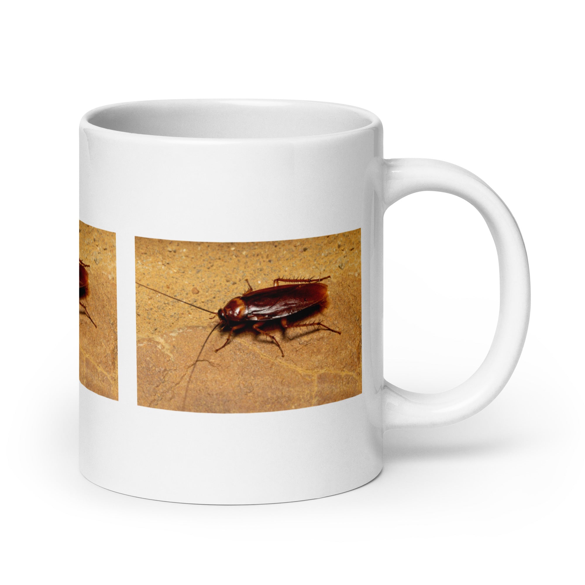 "Cockroach Mug #1: The Ultimate Survivor (Ceramic)"