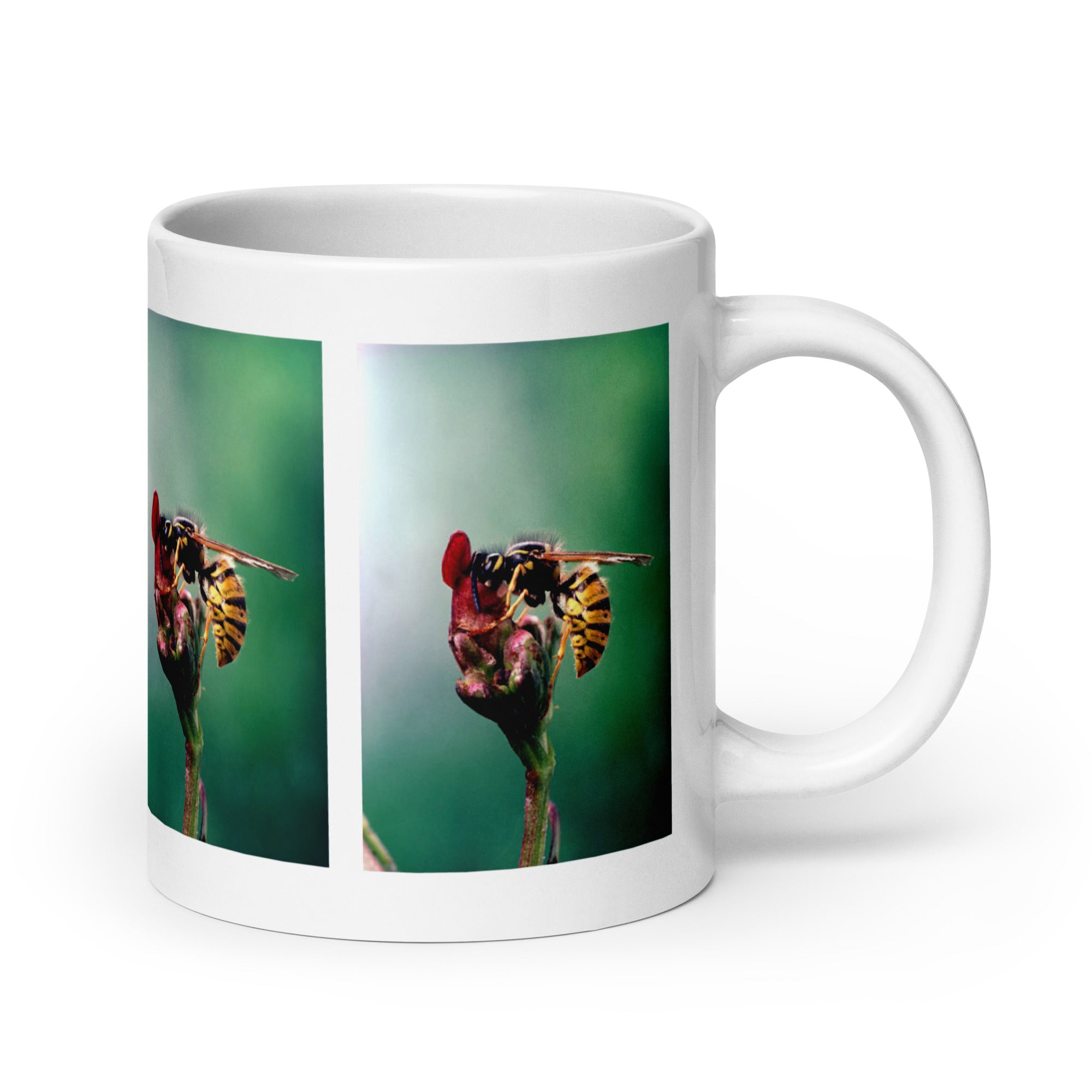 "Wasp Mug #1: The Buzzing Architect (Ceramic)"