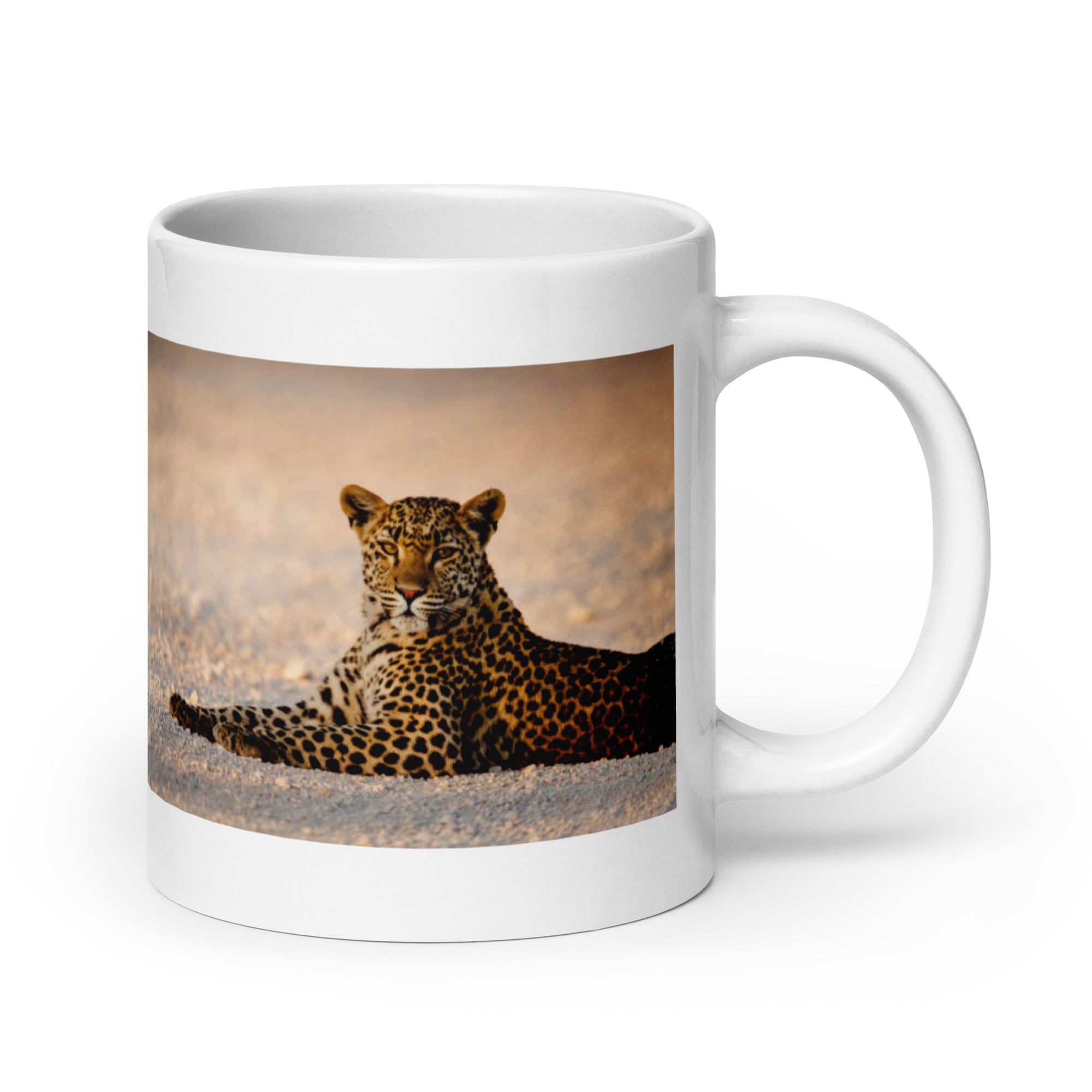 "Leopard Mug #1: The Spotted Prowler (Ceramic)"