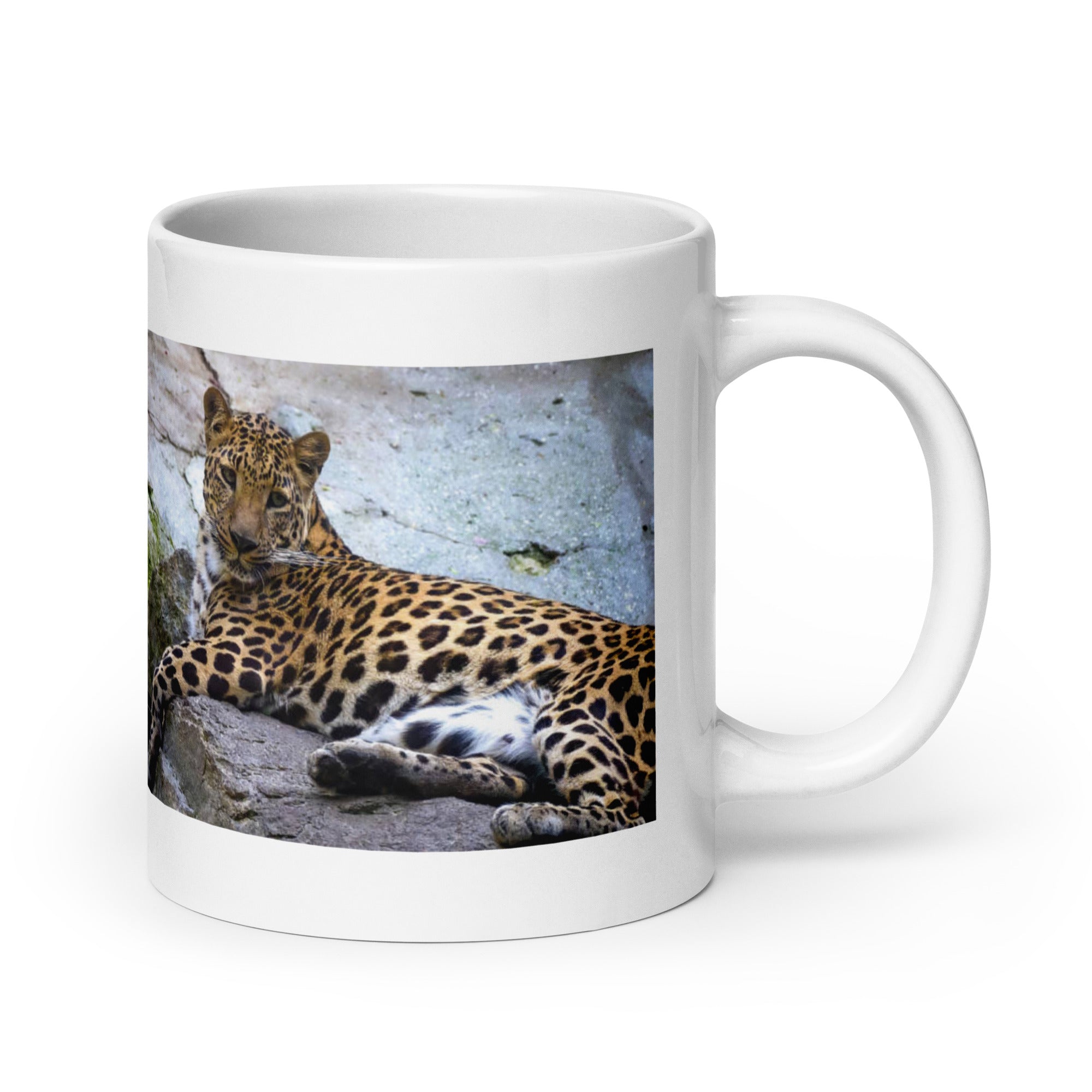 "Amur Leopard Mug #1: The Rarest Cat (Ceramic)"