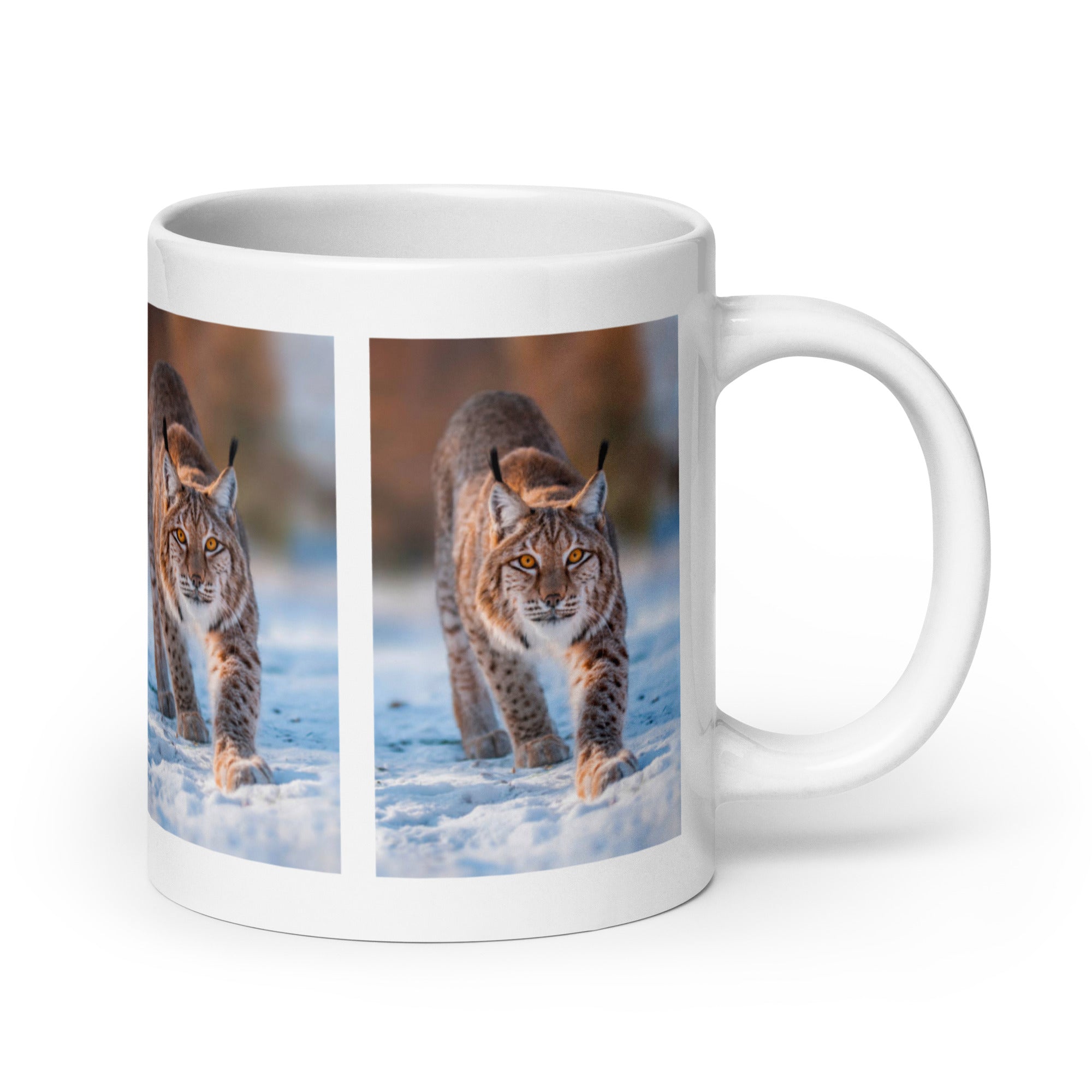 "Lynx Mug #1: The Tufted Tracker (Ceramic)"