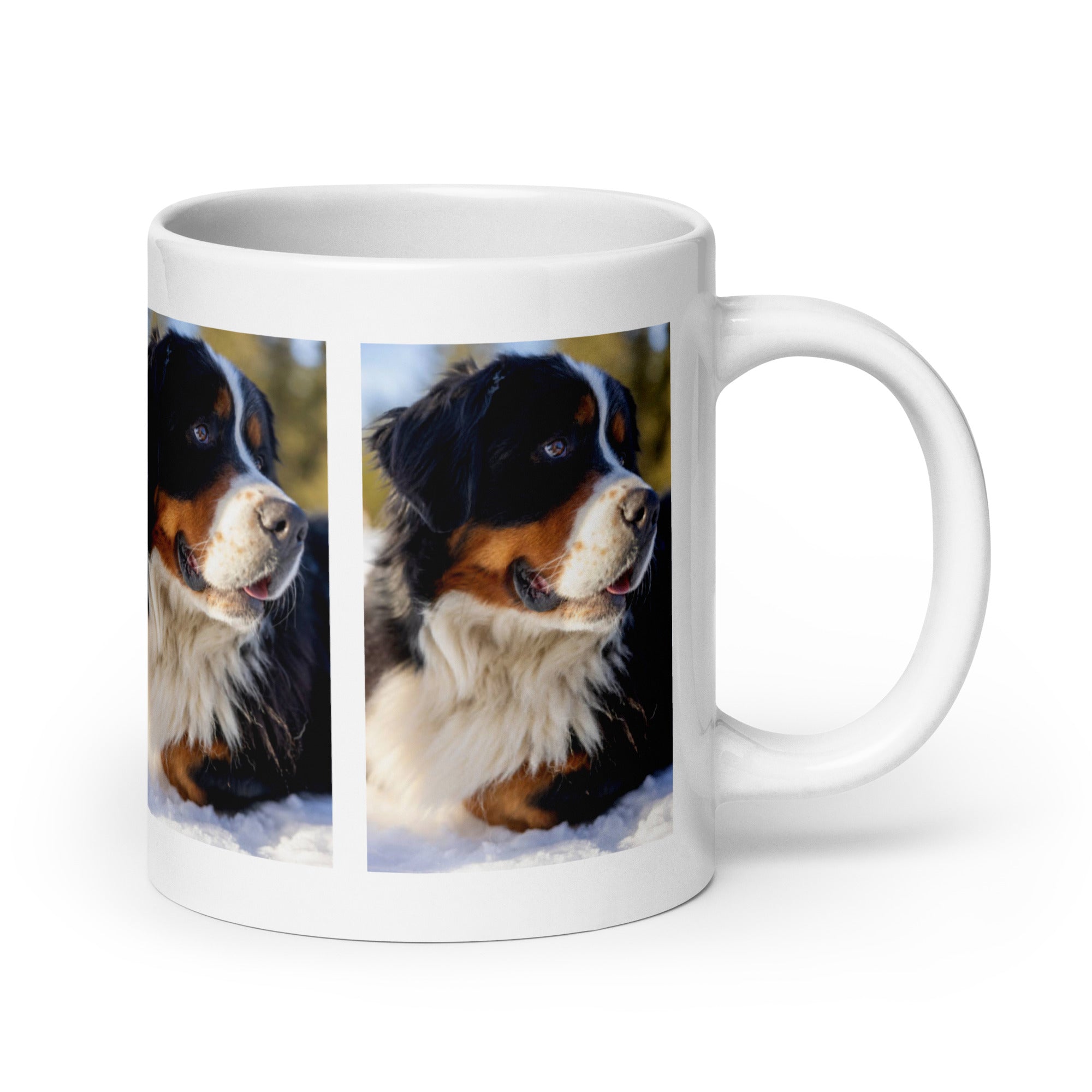 "Bernese Mountain Dog Mug #1: The Gentle Giant (Ceramic)"