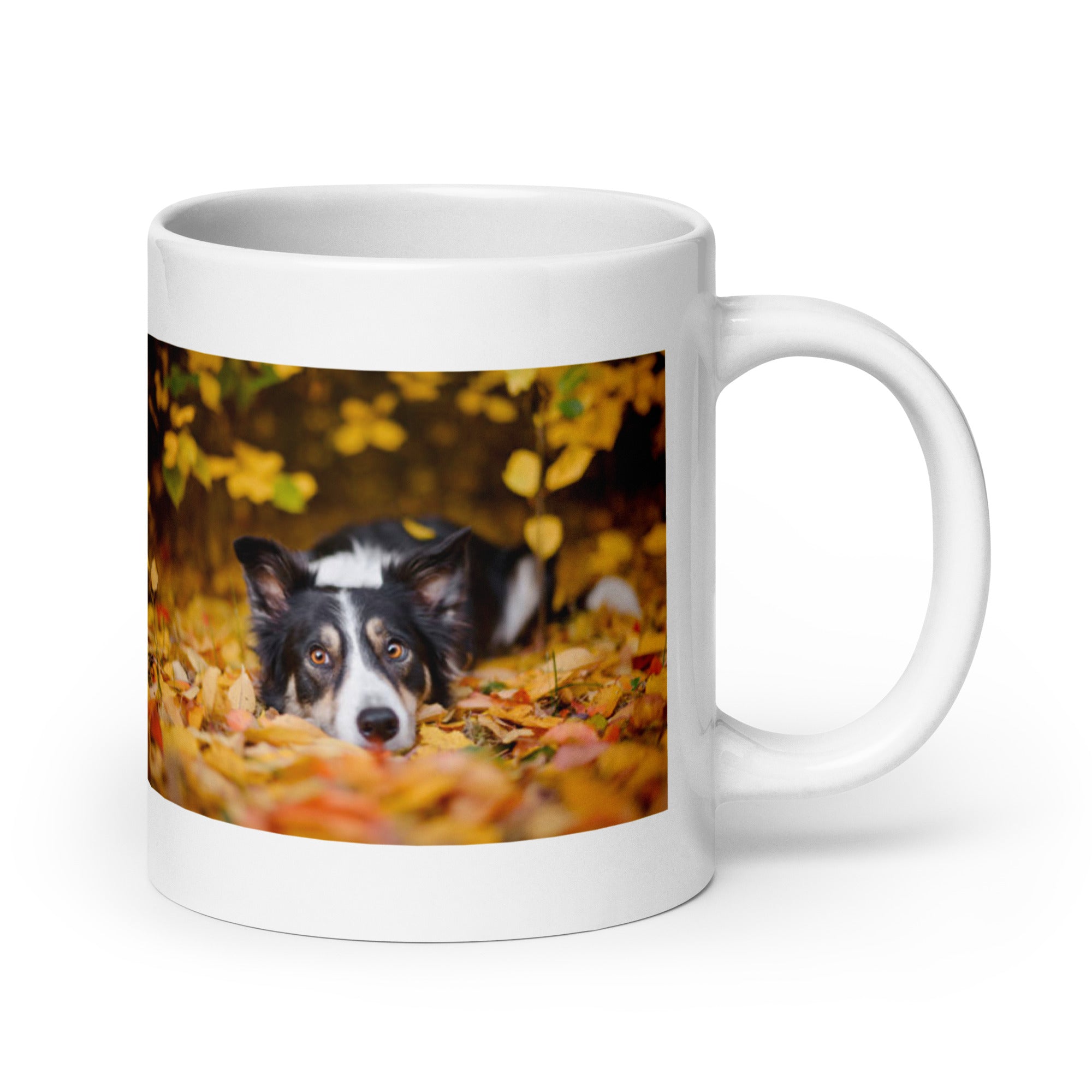 "Border Collie Mug #1: The Intense Herder (Ceramic)"