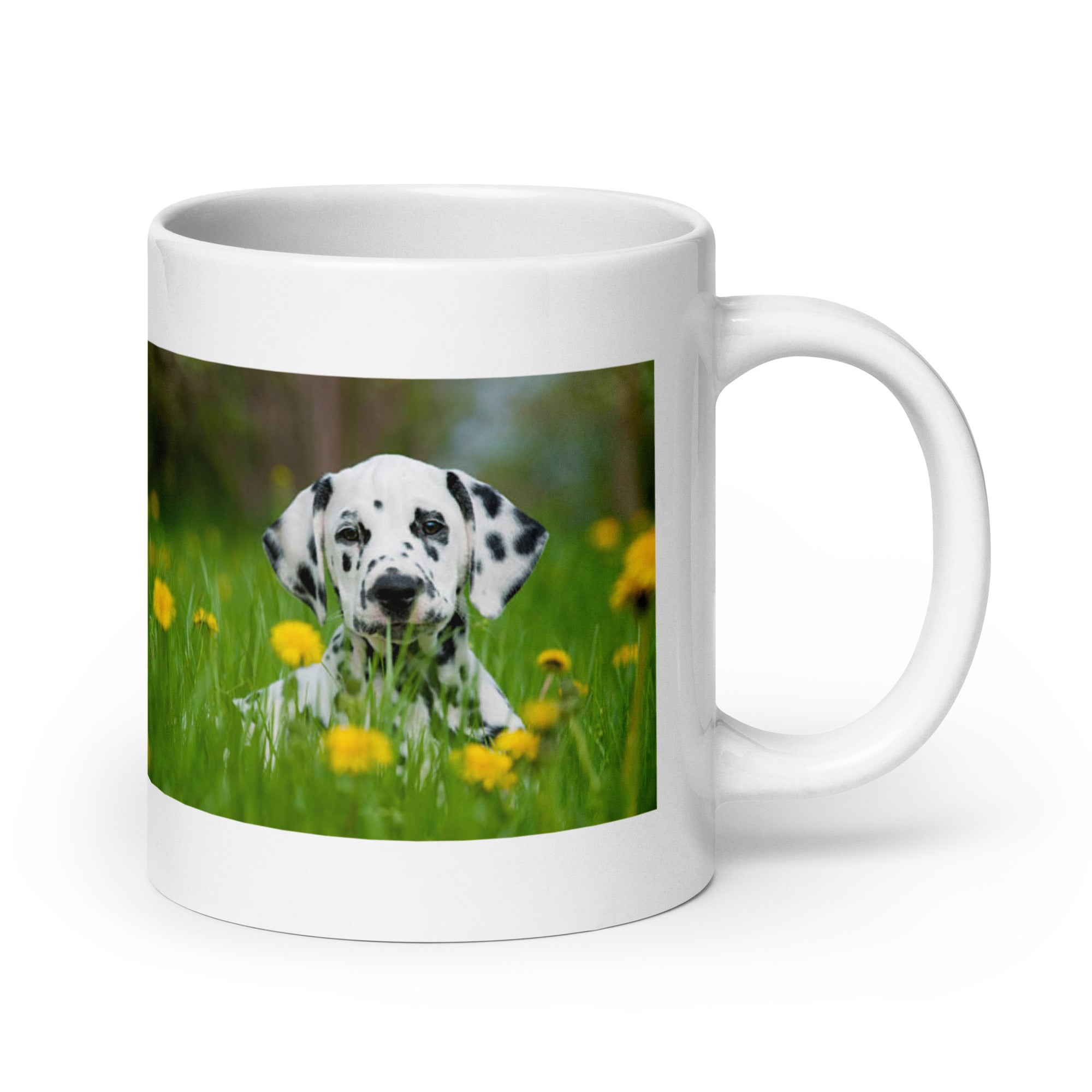 "Dalmatian Mug #1: The Spotted Firehouse Hero (Ceramic)"