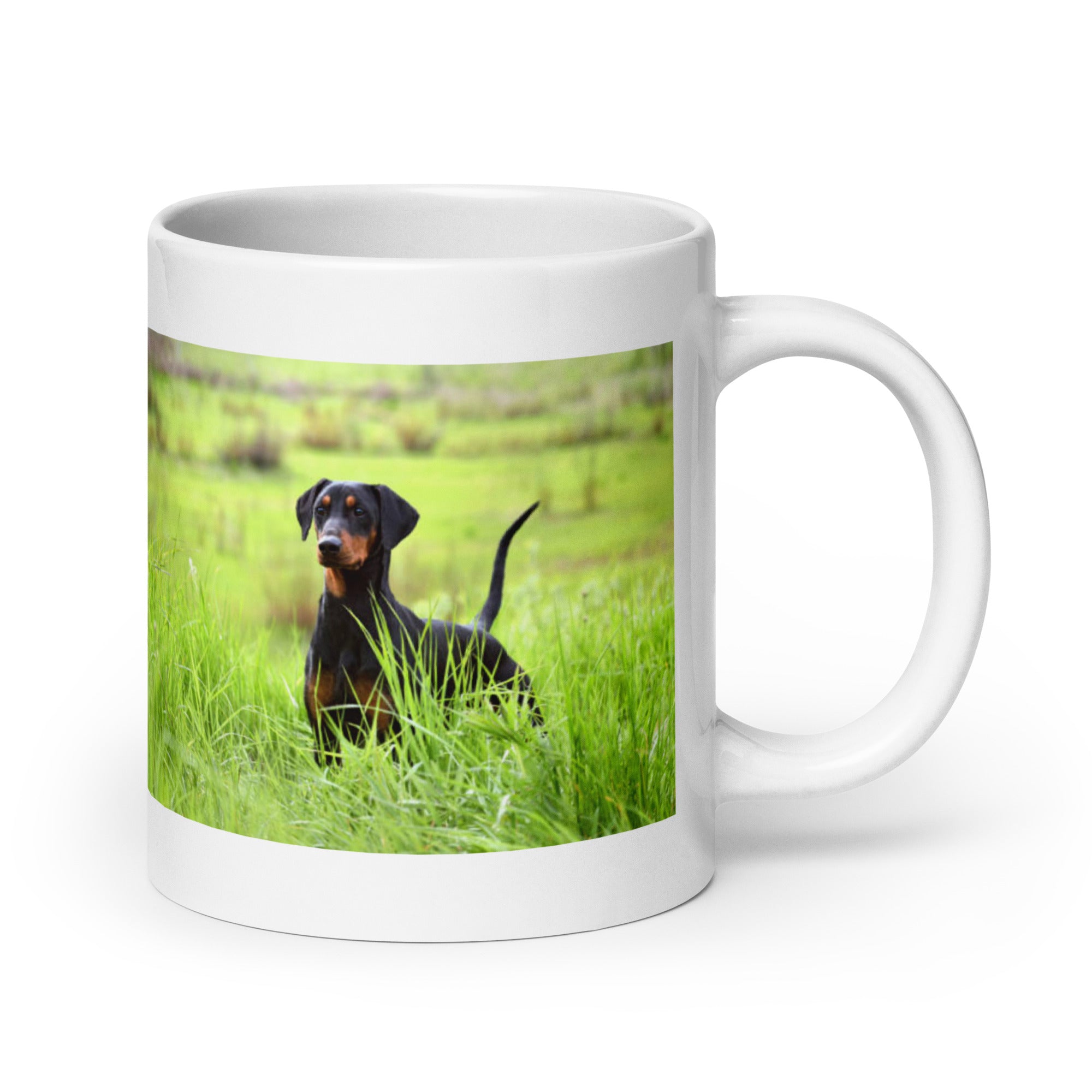 "Doberman Pinscher Mug #1: The Loyal Protector (Ceramic)"