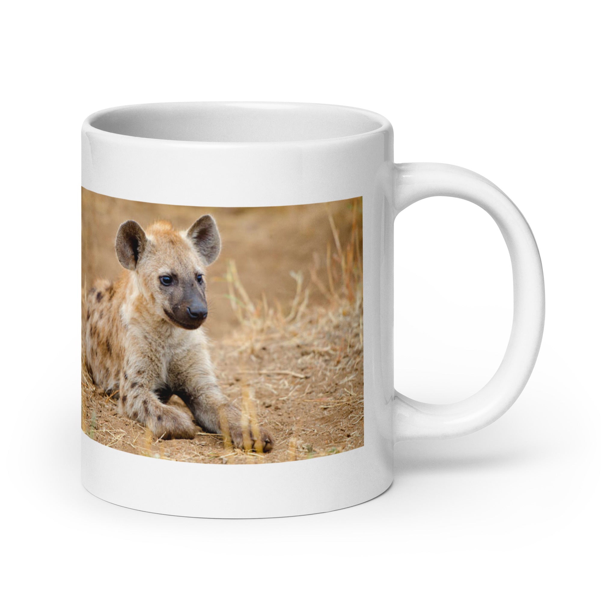 "Hyena Mug #1: The Laughing Scavenger (Ceramic)"