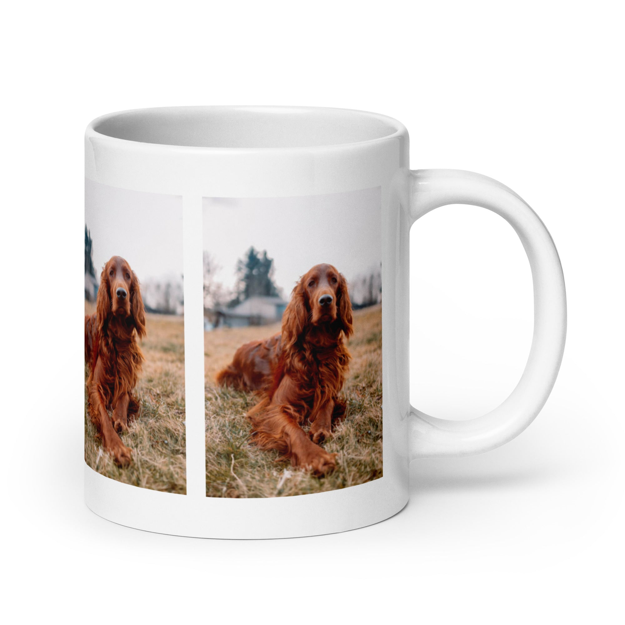 "Irish Setter Mug #1: The Energetic Flame (Ceramic)"