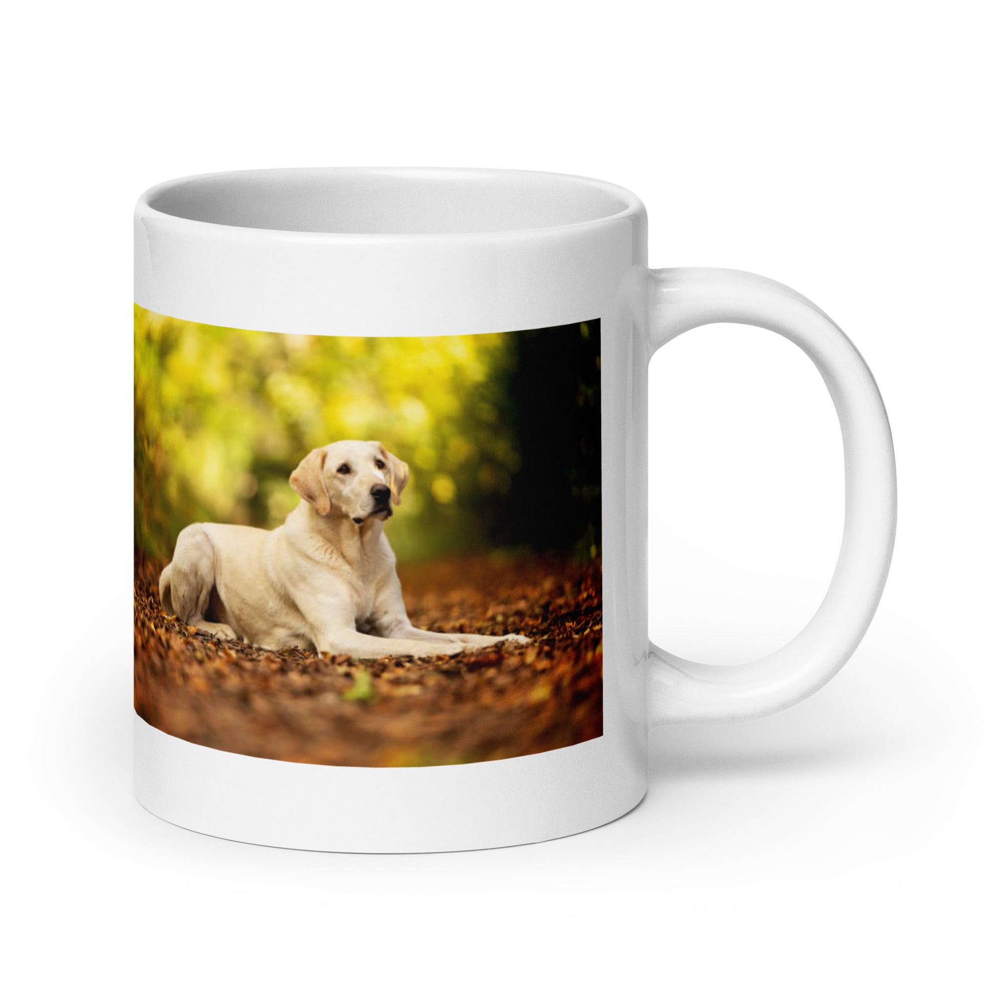 "Labrador Retriever Mug #1: The Friendly Fetch Enthusiast (Ceramic)"