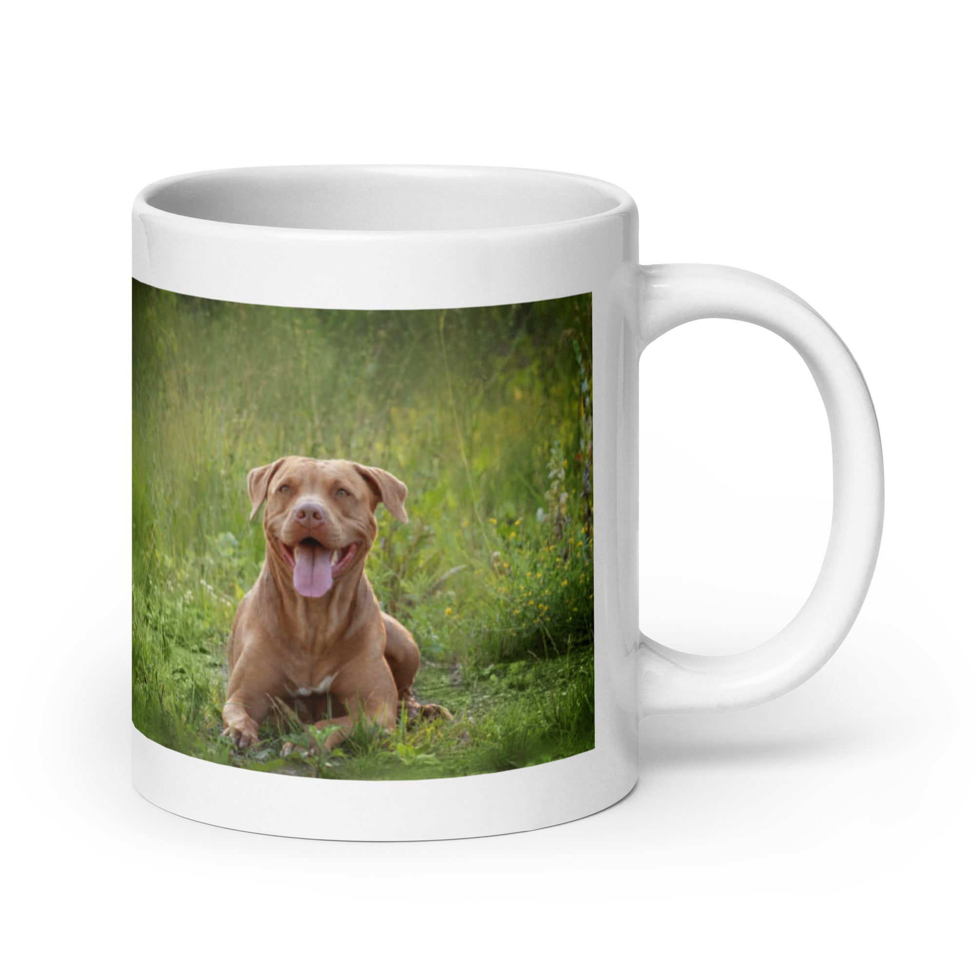 "Pit Bull Terrier Mug #1: The Loyal & Loving Companion (Ceramic)"