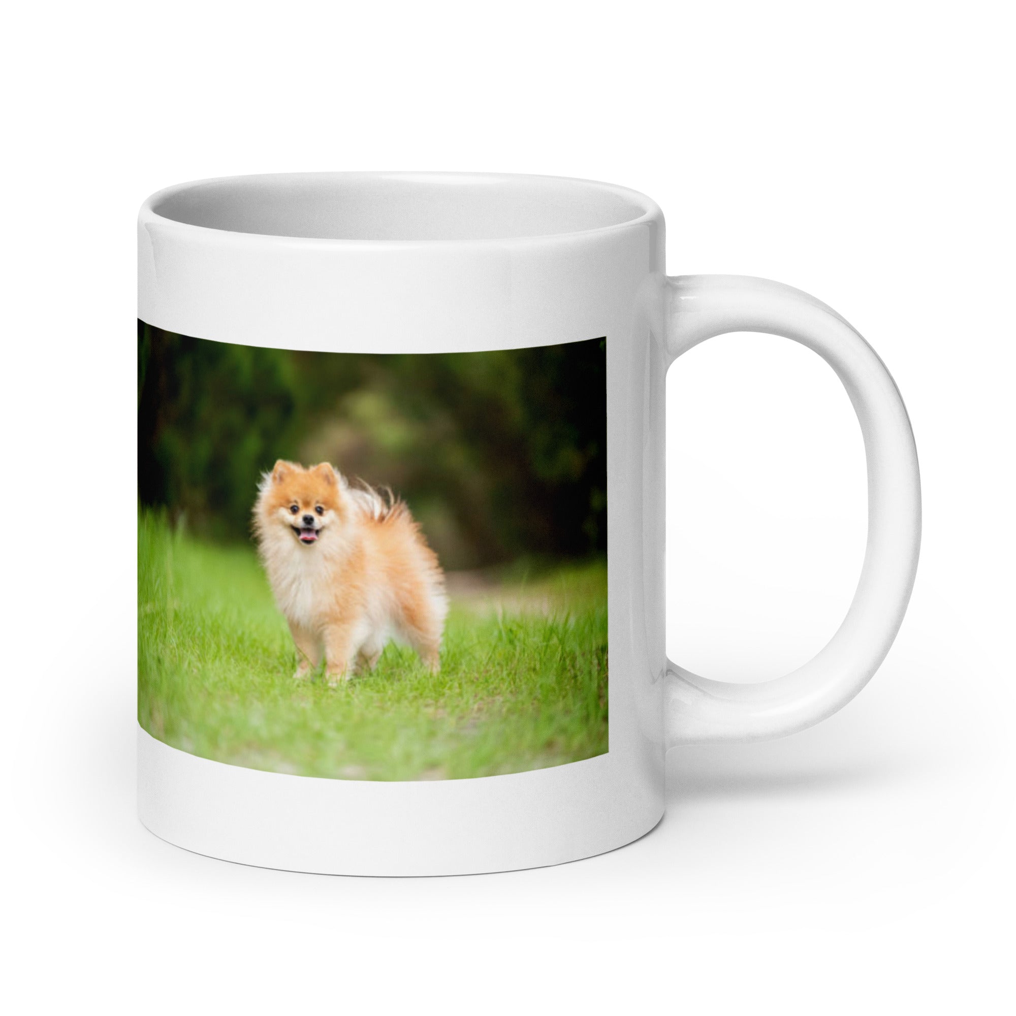 "Pomeranian Mug #1: The Tiny Fluffball (Ceramic)"