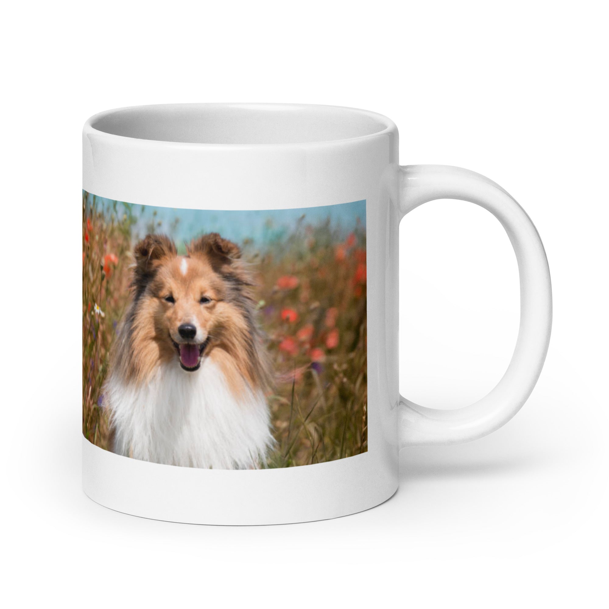 "Shetland Sheepdog Mug #1: The Miniature Herder (Ceramic)"