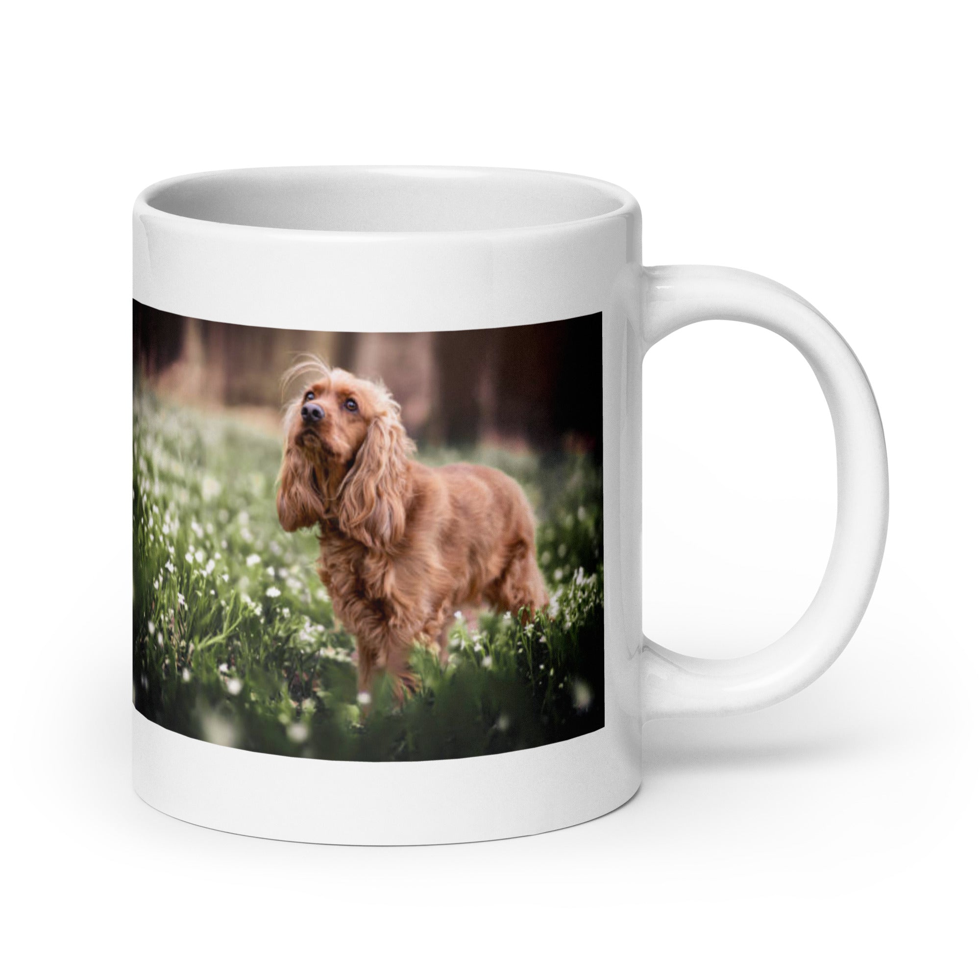 "Spaniel Mug #1: The Eager Retriever (Ceramic)"