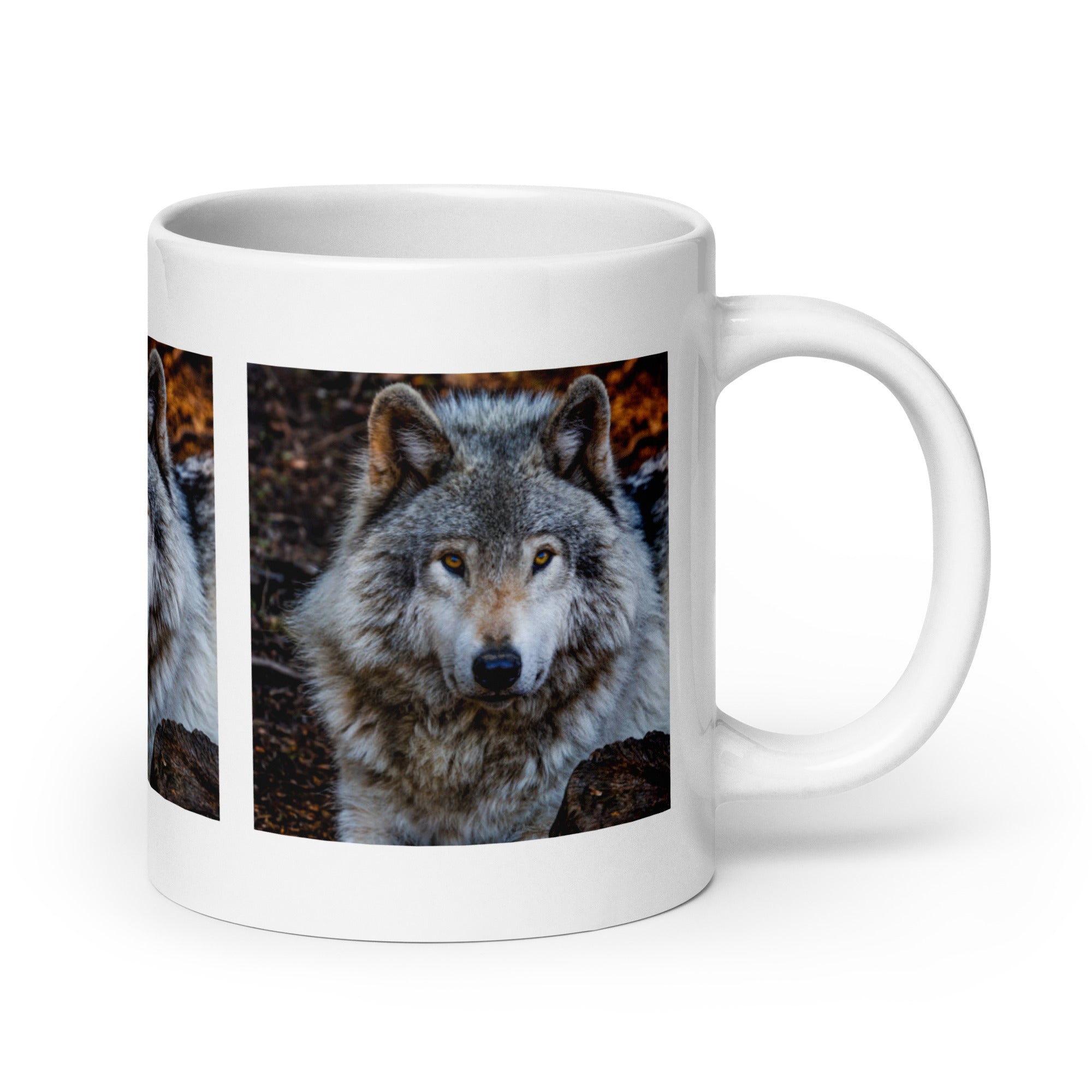 "Wolf Mug #1: The Howling Wanderer (Ceramic)"