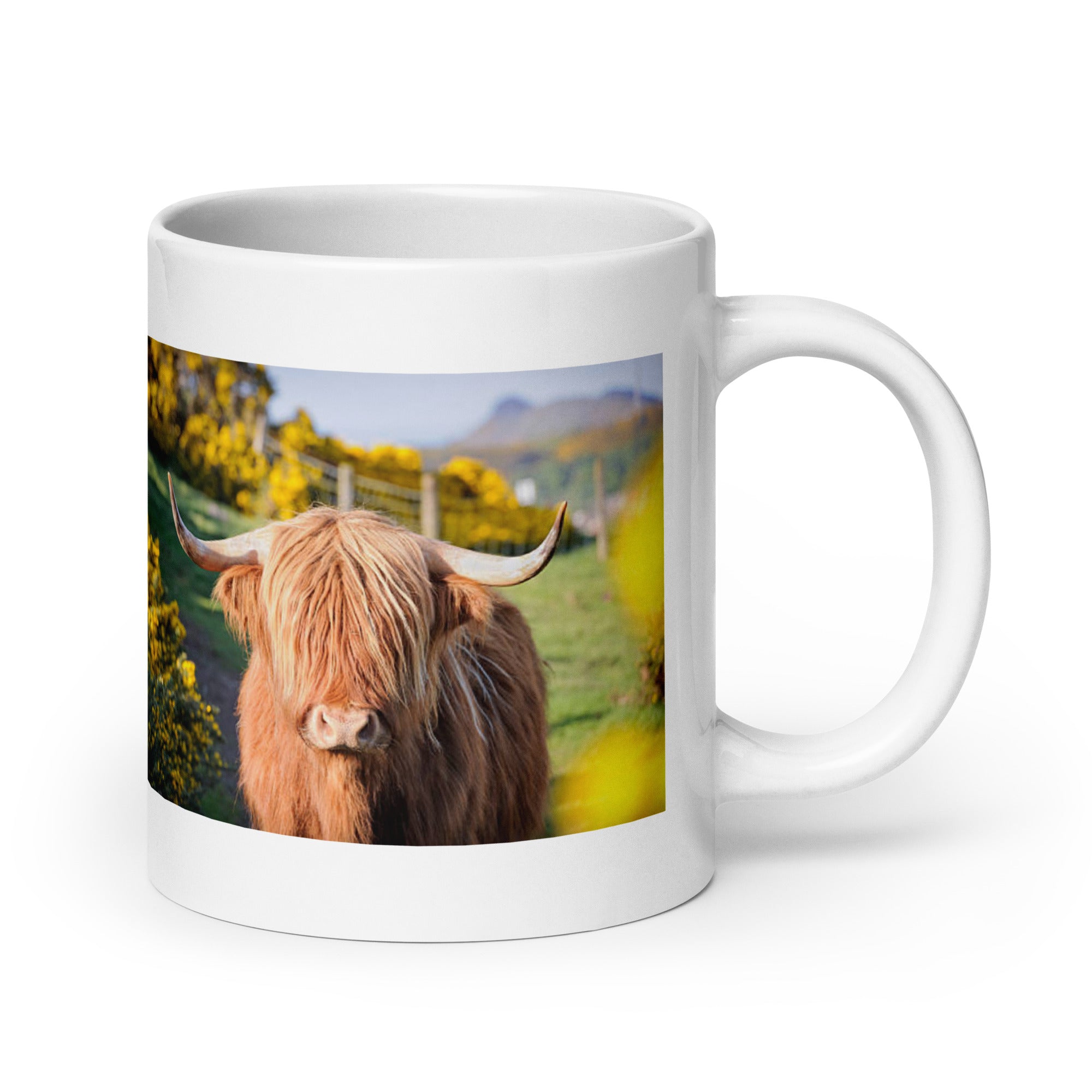 "Cattle Mug #1: The Gentle Grazer (Ceramic)"