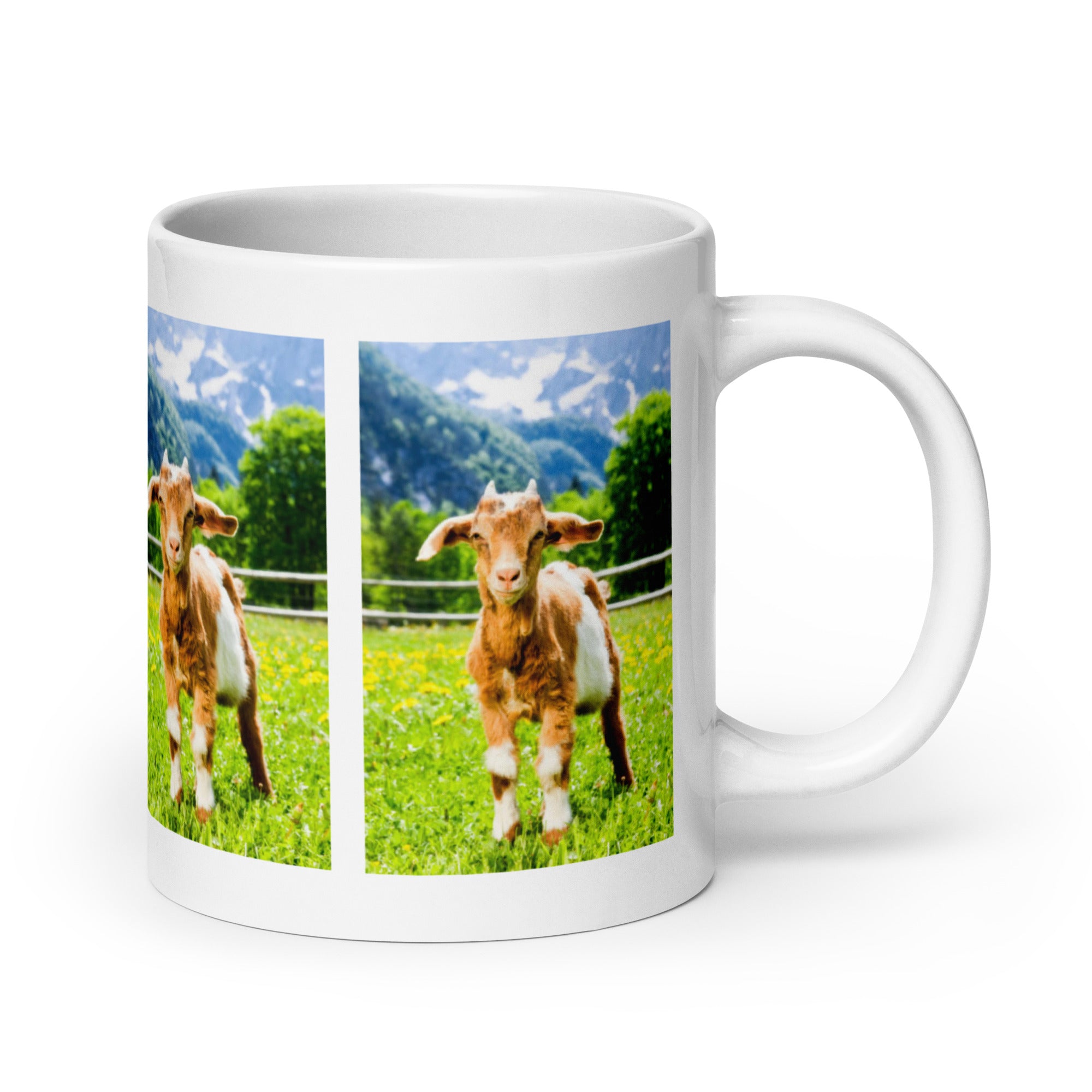 "Goat Mug #1: The Curious Climber (Ceramic)"