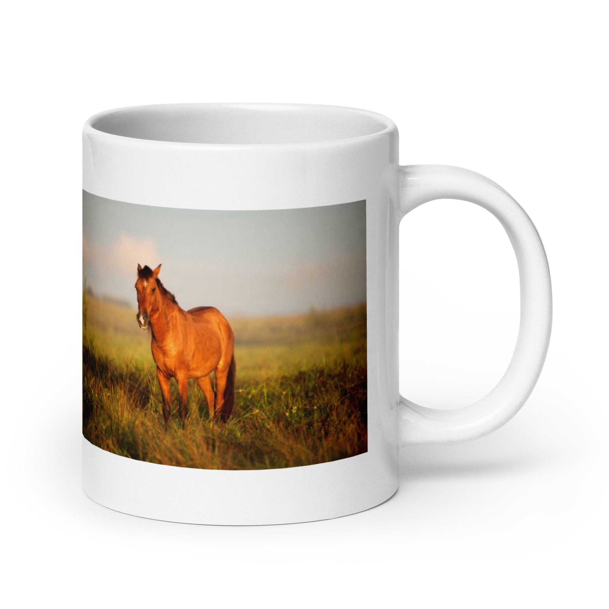 "Horse Mug #1: The Majestic Galloper (Ceramic)"