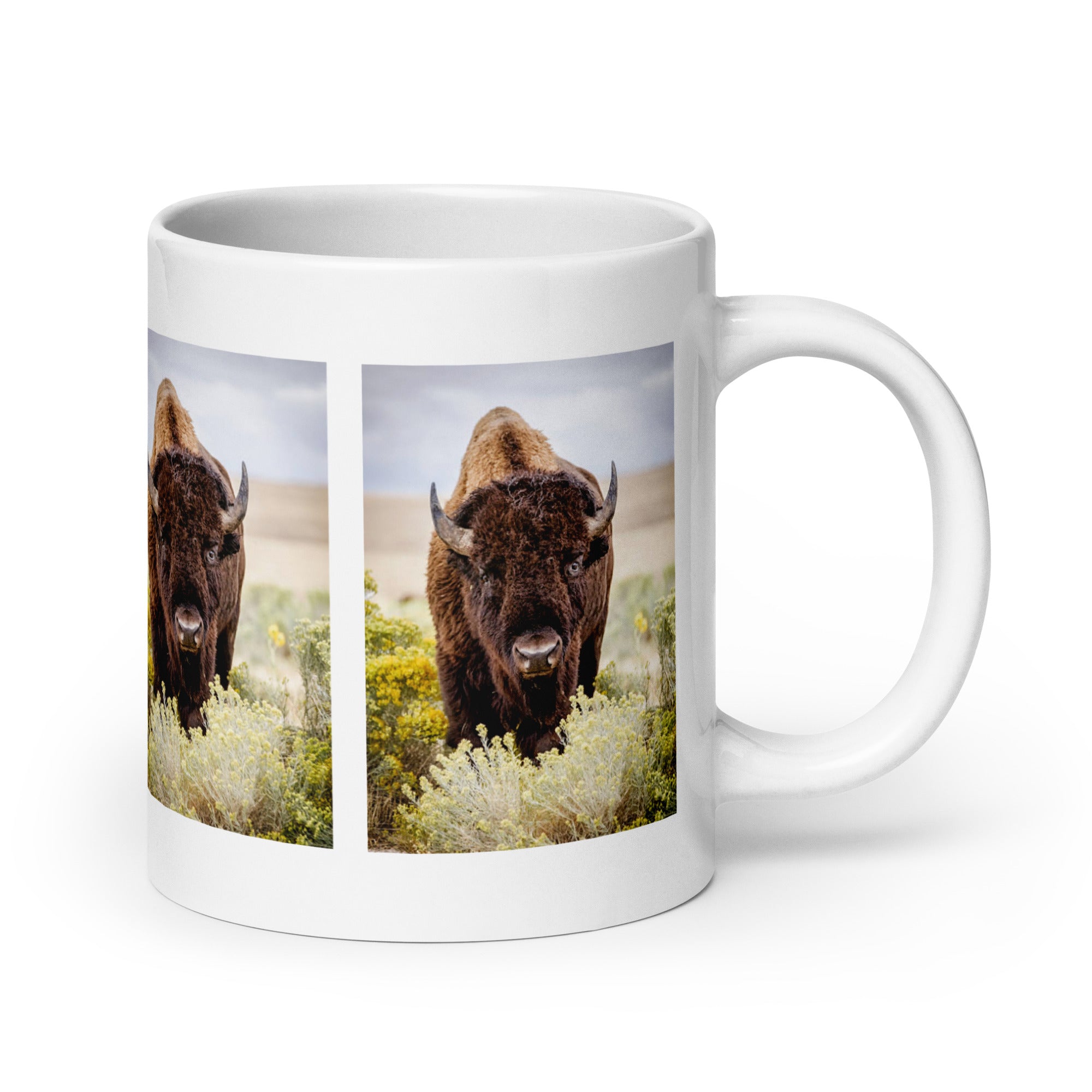 "Bison Mug #1: The Roaming Giant (Ceramic)"