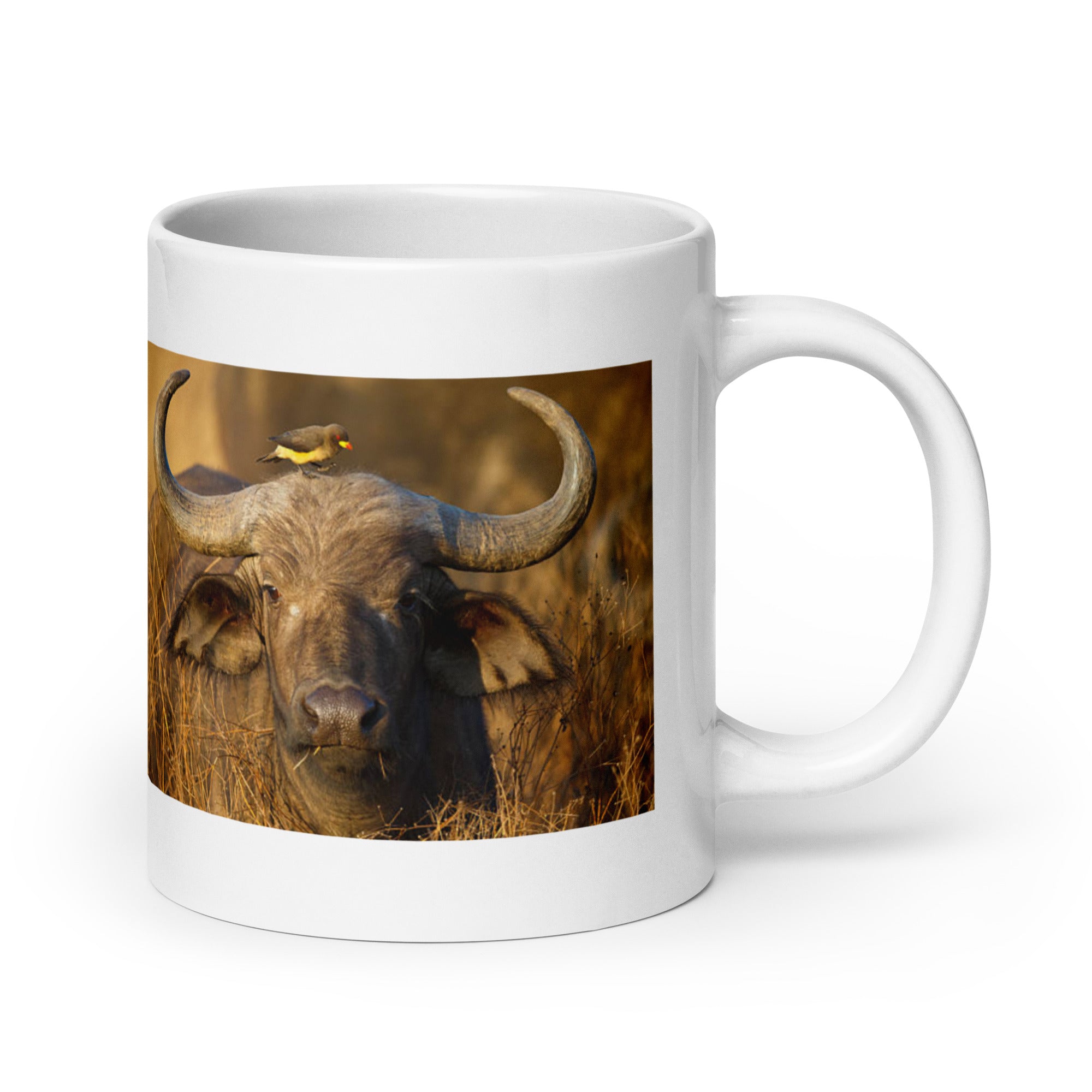 "Buffalo Mug #1: The Herd's Guardian (Ceramic)"