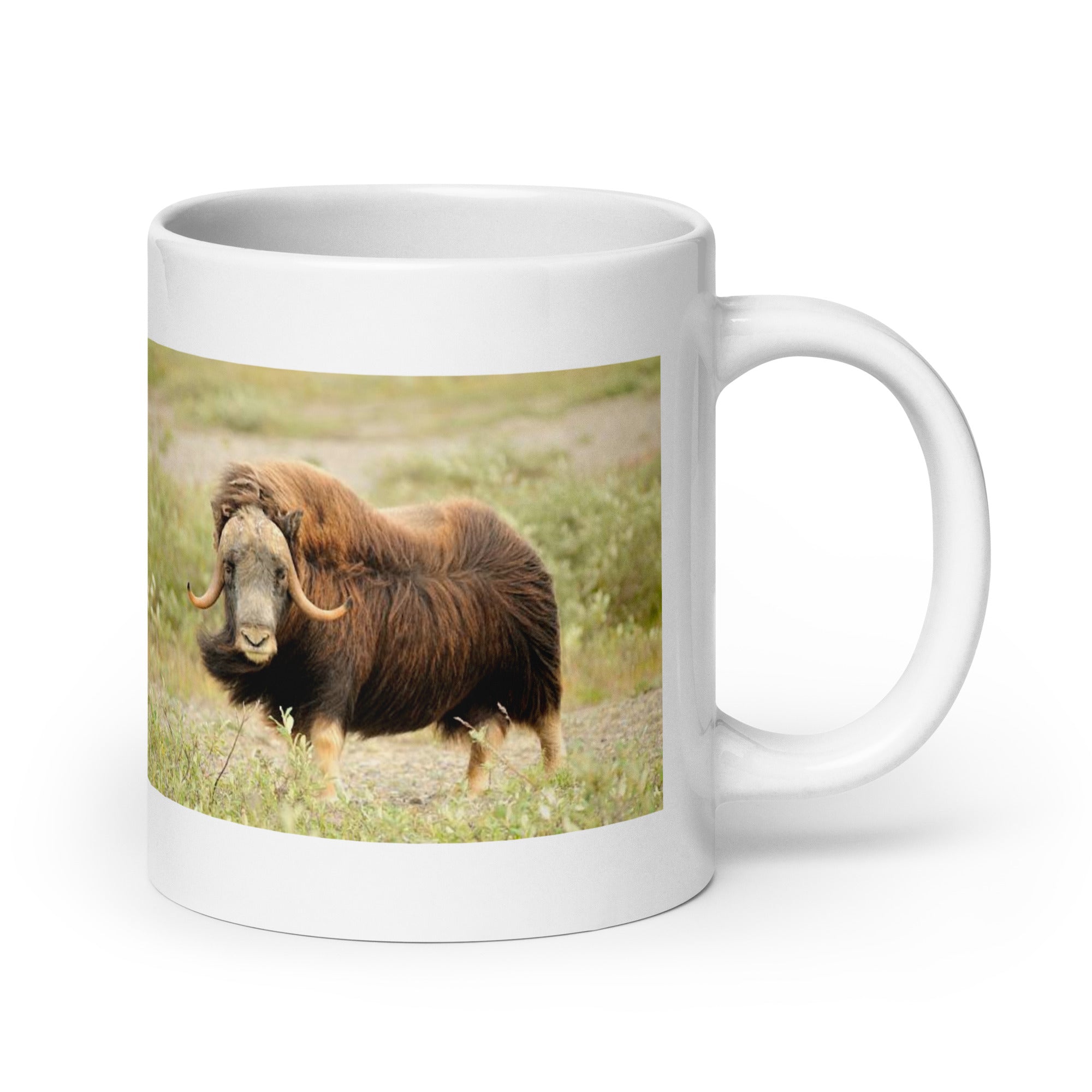 "Musk Ox Mug #1: The Arctic Defender (Ceramic)"