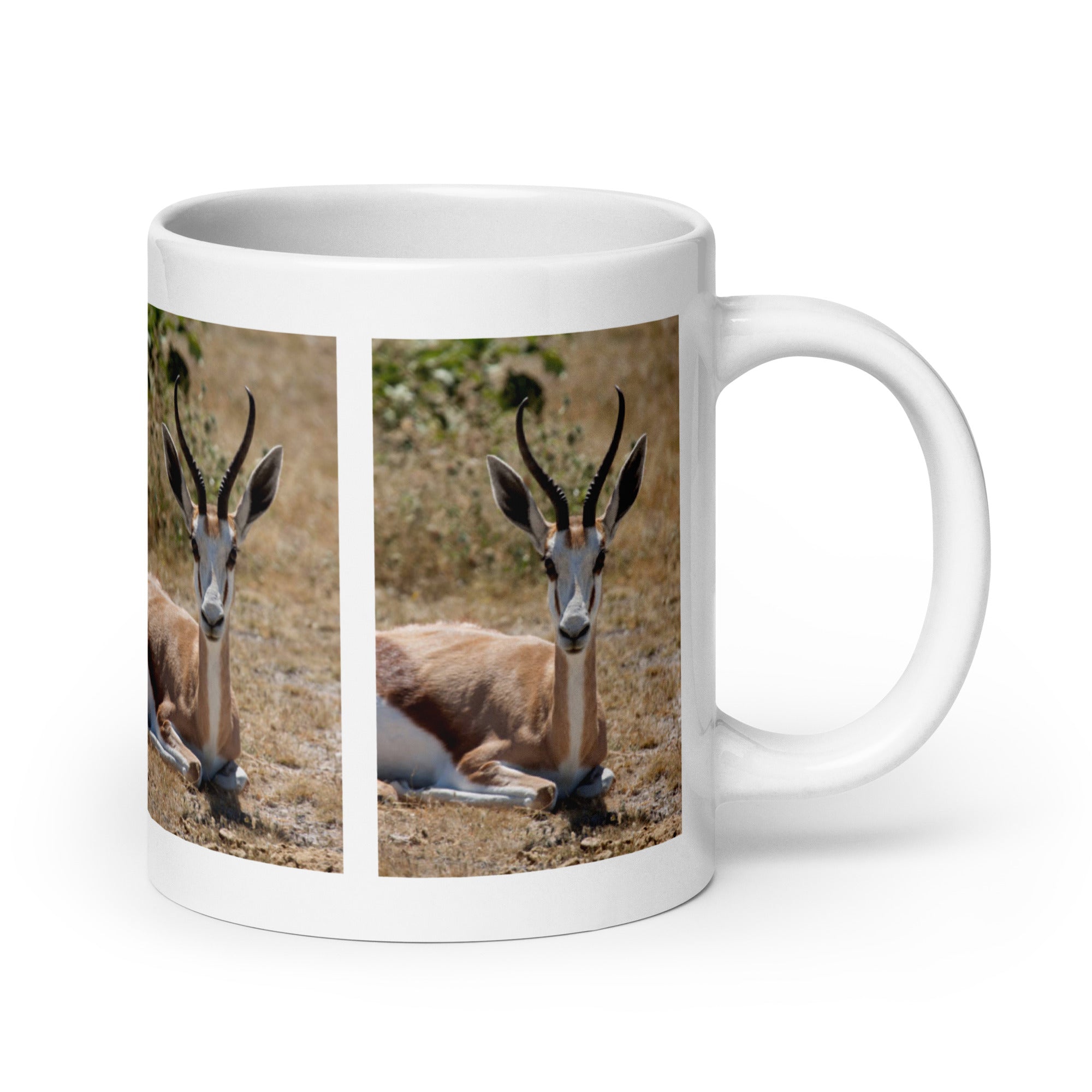 "Springbok Mug #1: The Pronking Gazelle (Ceramic)"