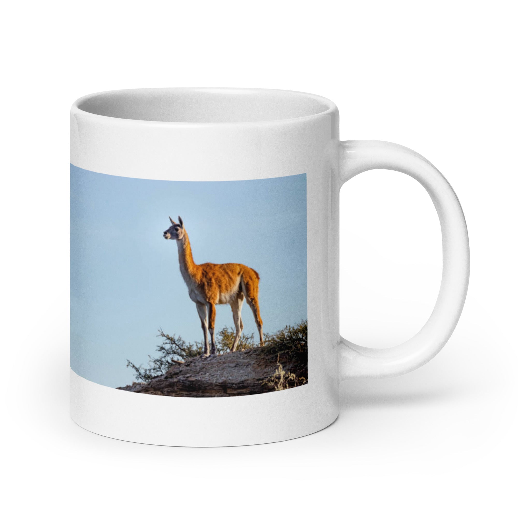 "Vicuña Mug #1: The Golden Fleece of the Andes (Ceramic)"