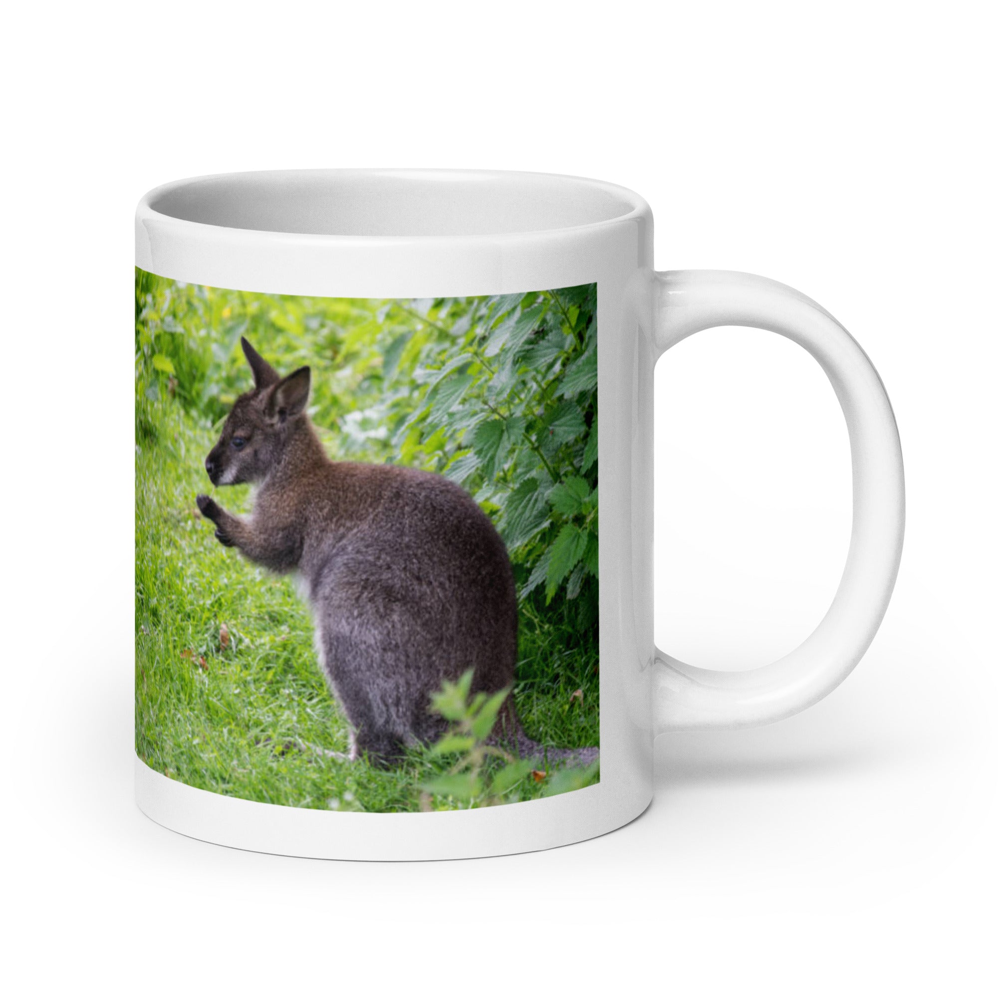 "Wallaby Mug #1: The Hopping Hopper (Ceramic)"