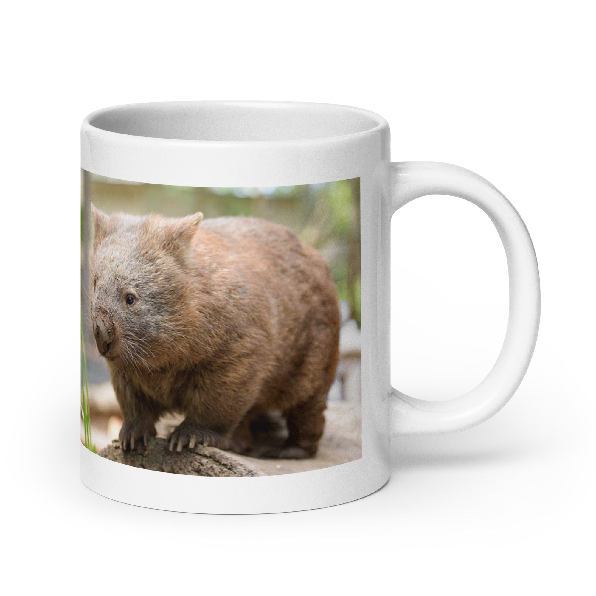 "Wombat Mug #1: The Burrow Builder (Ceramic)"