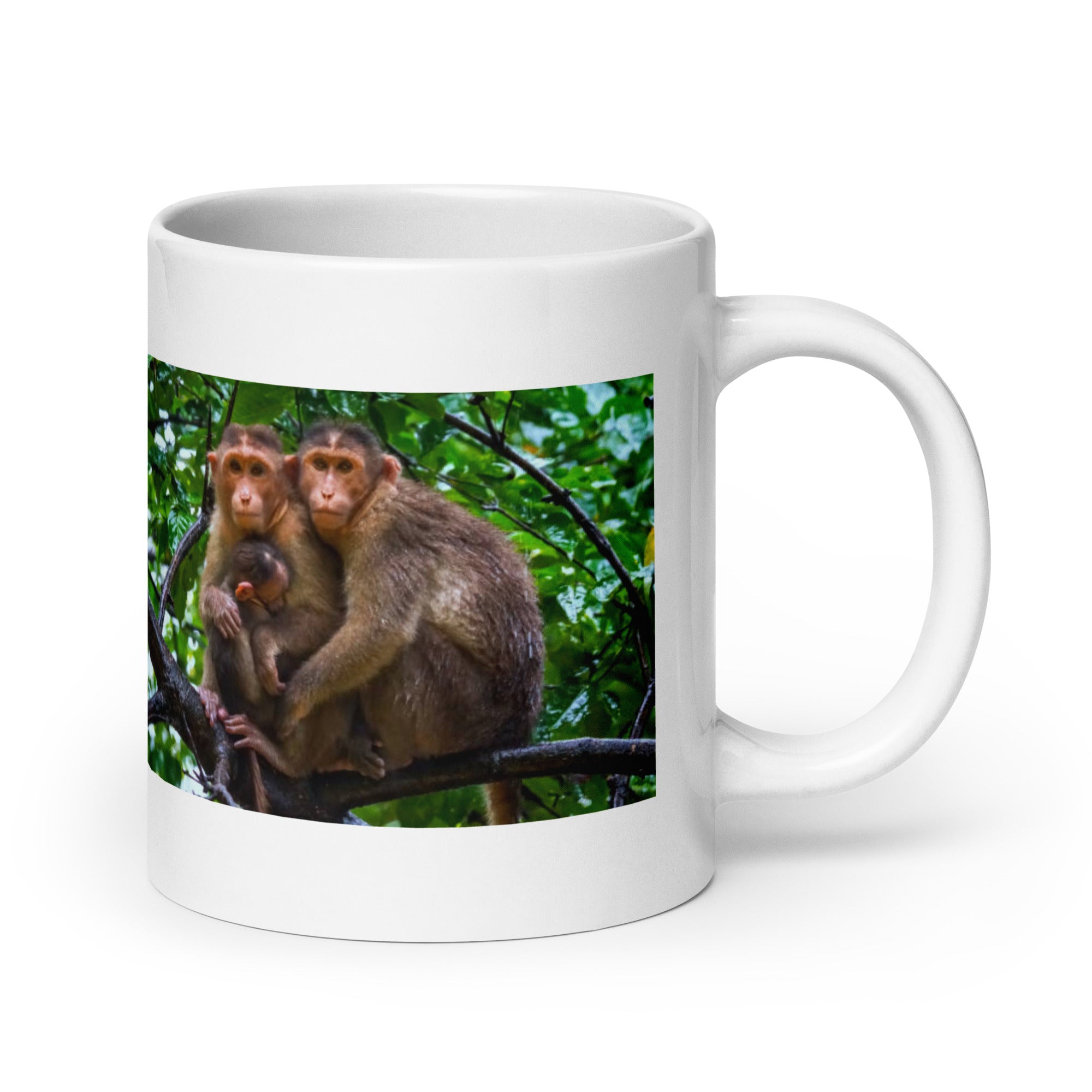 "Primate Mug #1: The Opposable Thumbs Club (Ceramic)"