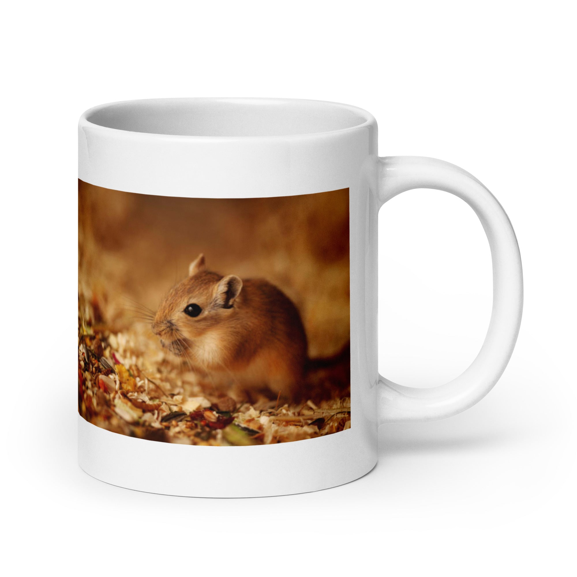 "Gerbil Mug #1: The Desert Dweller (Ceramic)"