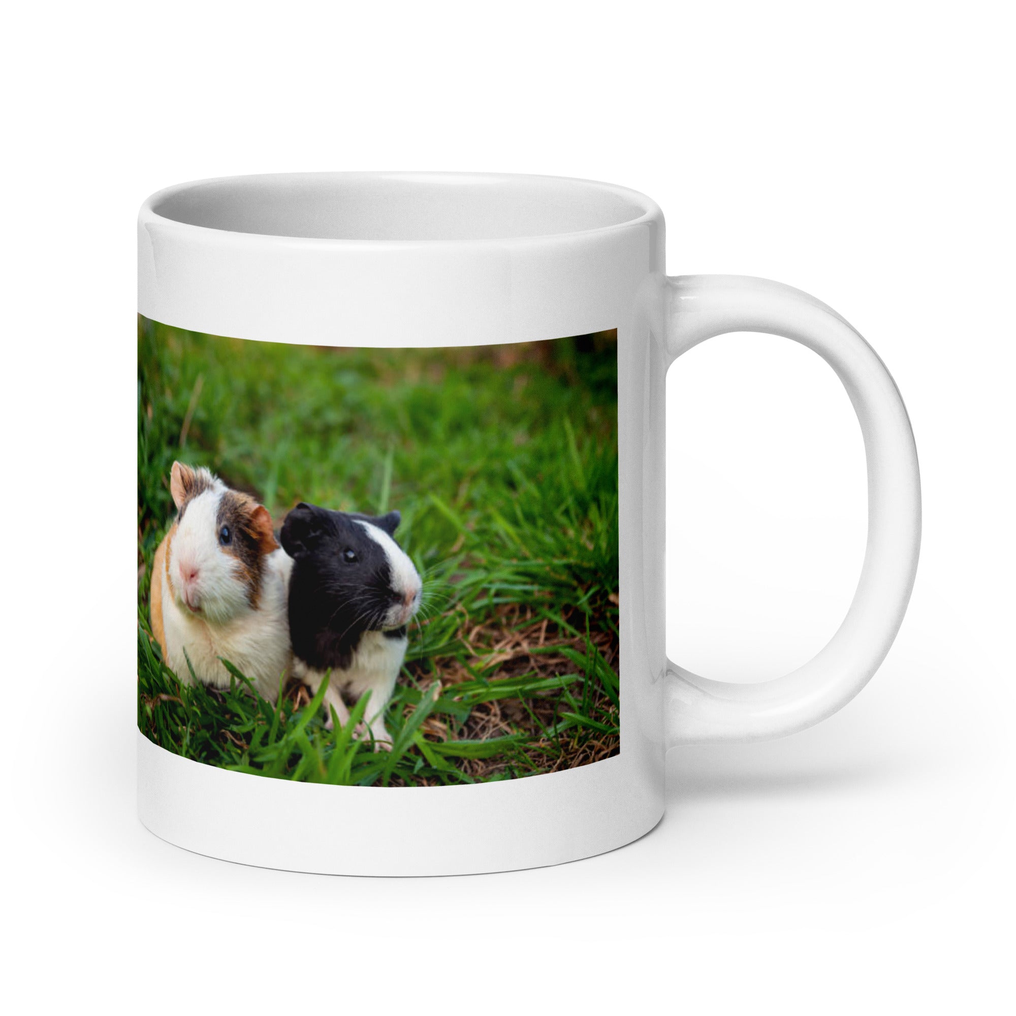 "Guinea Pig Mug #1: The Cheerful Chatterbox (Ceramic)"