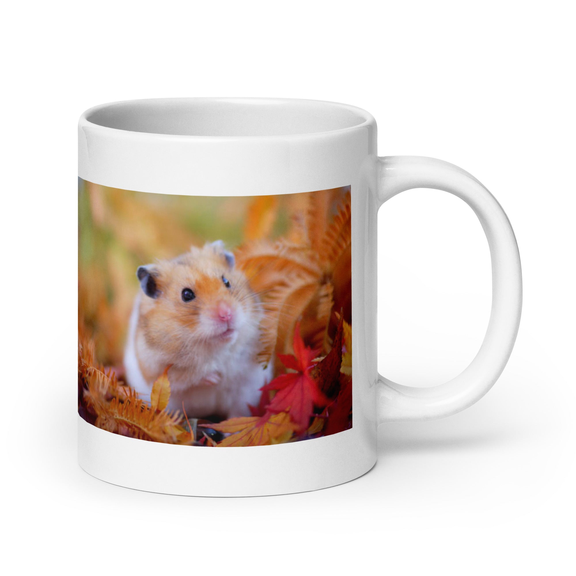 "Hamster Mug #1: The Cheek-Stuffing Champion (Ceramic)"