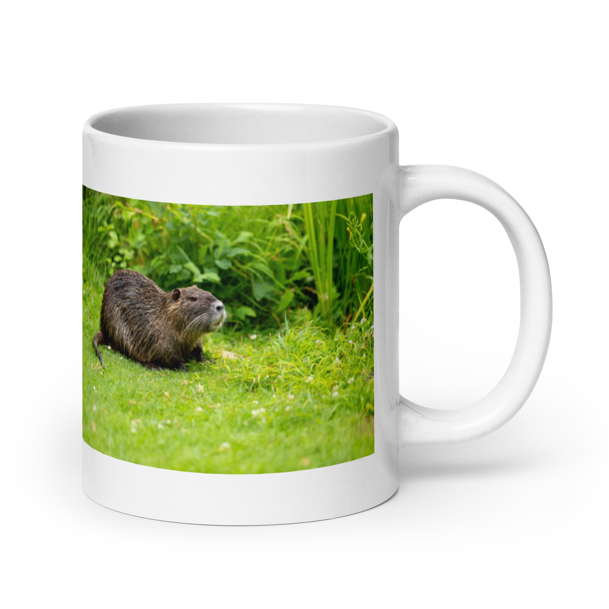 "Muskrat Mug #1: The Wetland Engineer (Ceramic)"