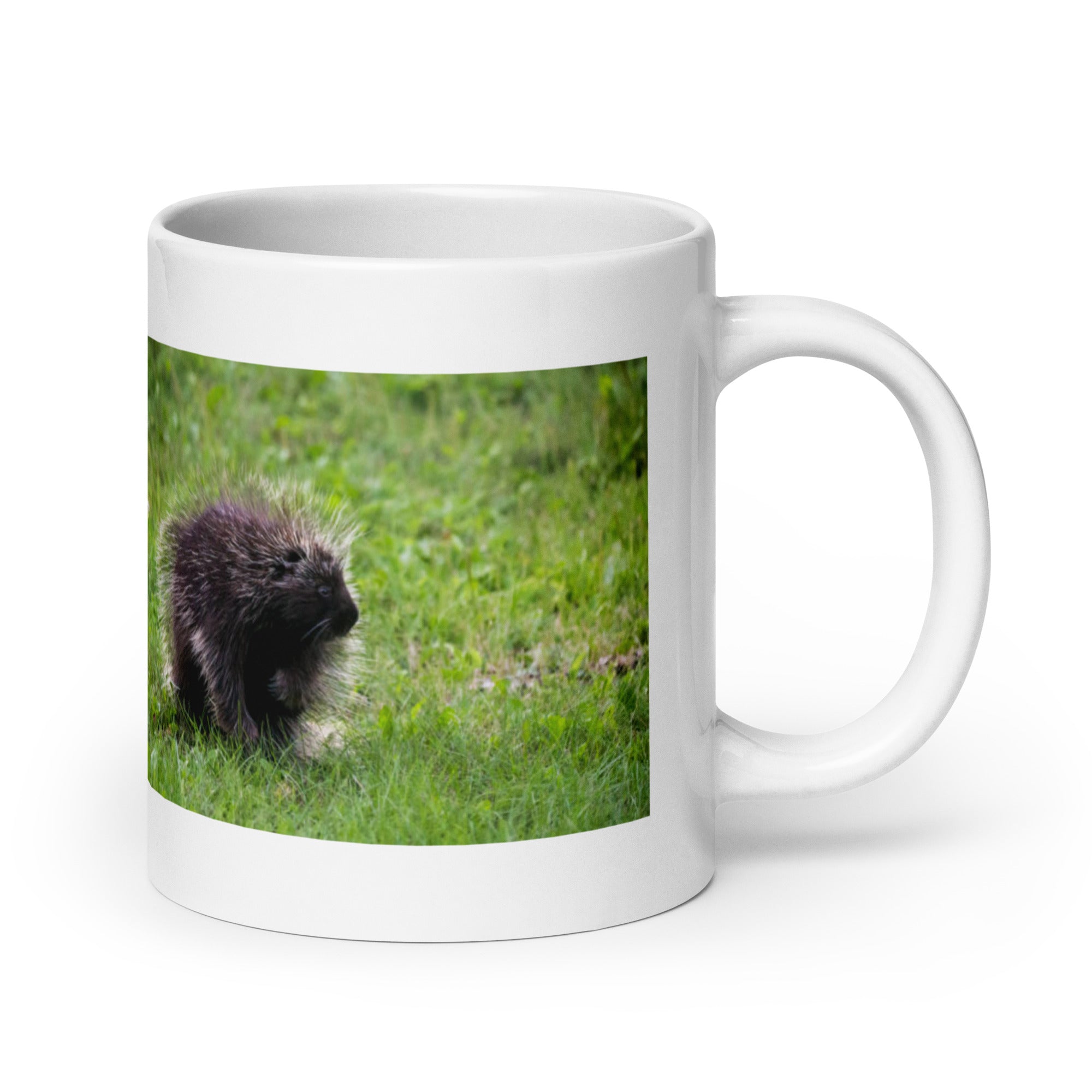 "Porcupine Mug #1: The Prickly Defender (Ceramic)"