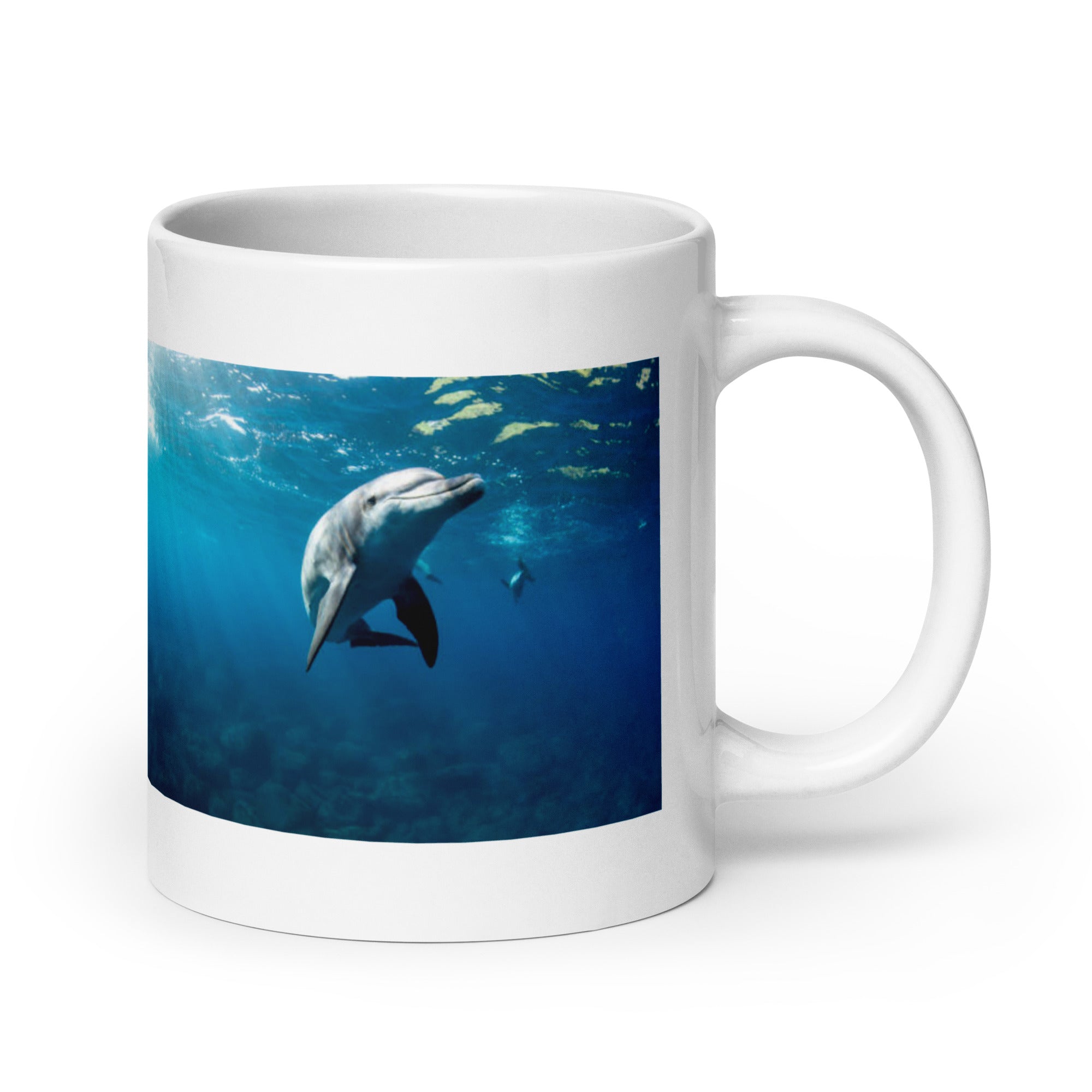 Dolphin Mug #1: The Echolocator (Ceramic)