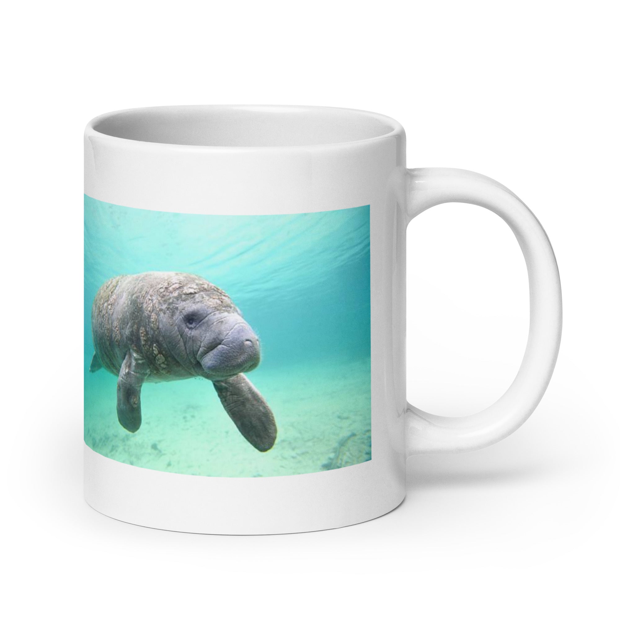 Manatee Mug #1: The Gentle Grazer (Ceramic)