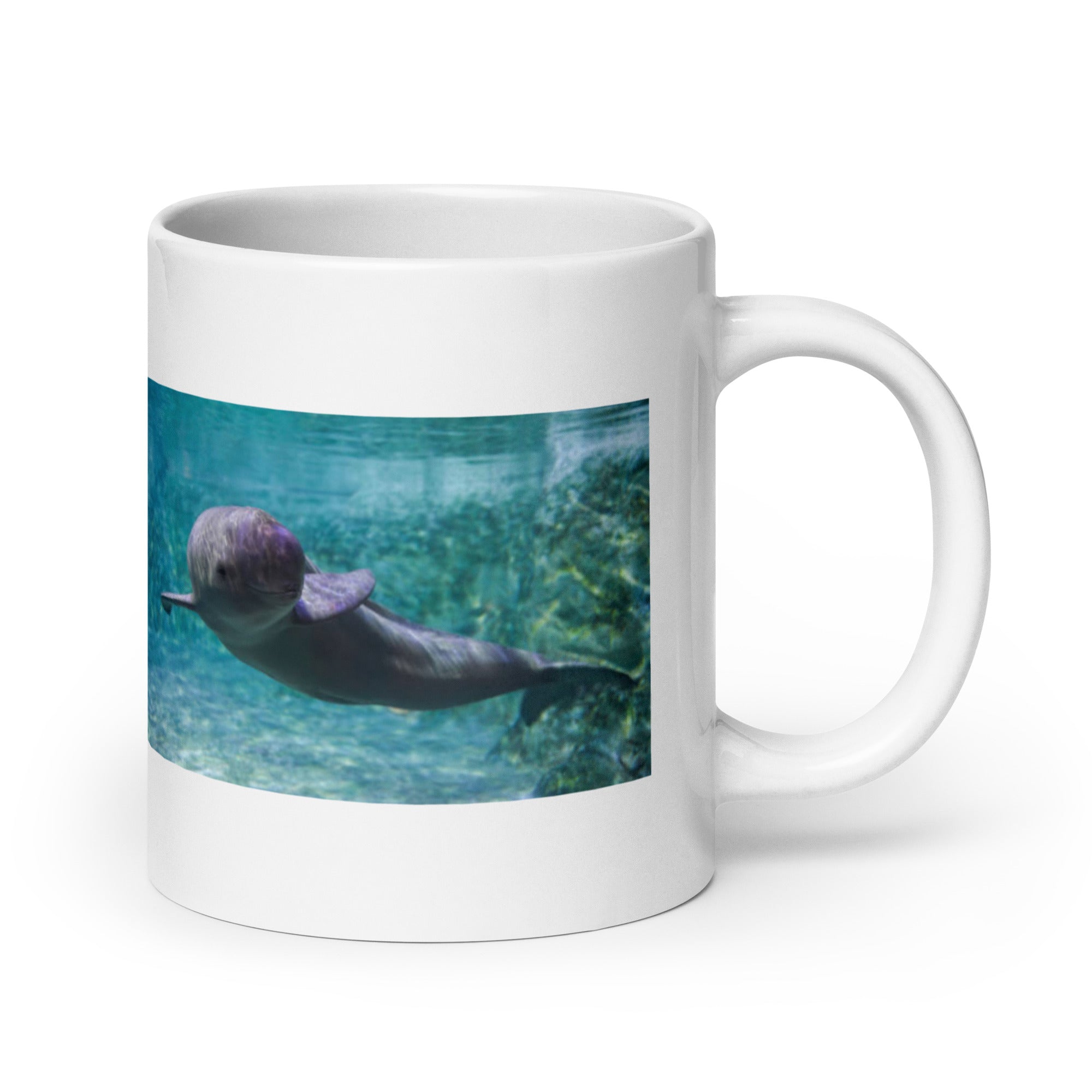 Porpoise Mug #1: The Smiling Cetacean (Ceramic)