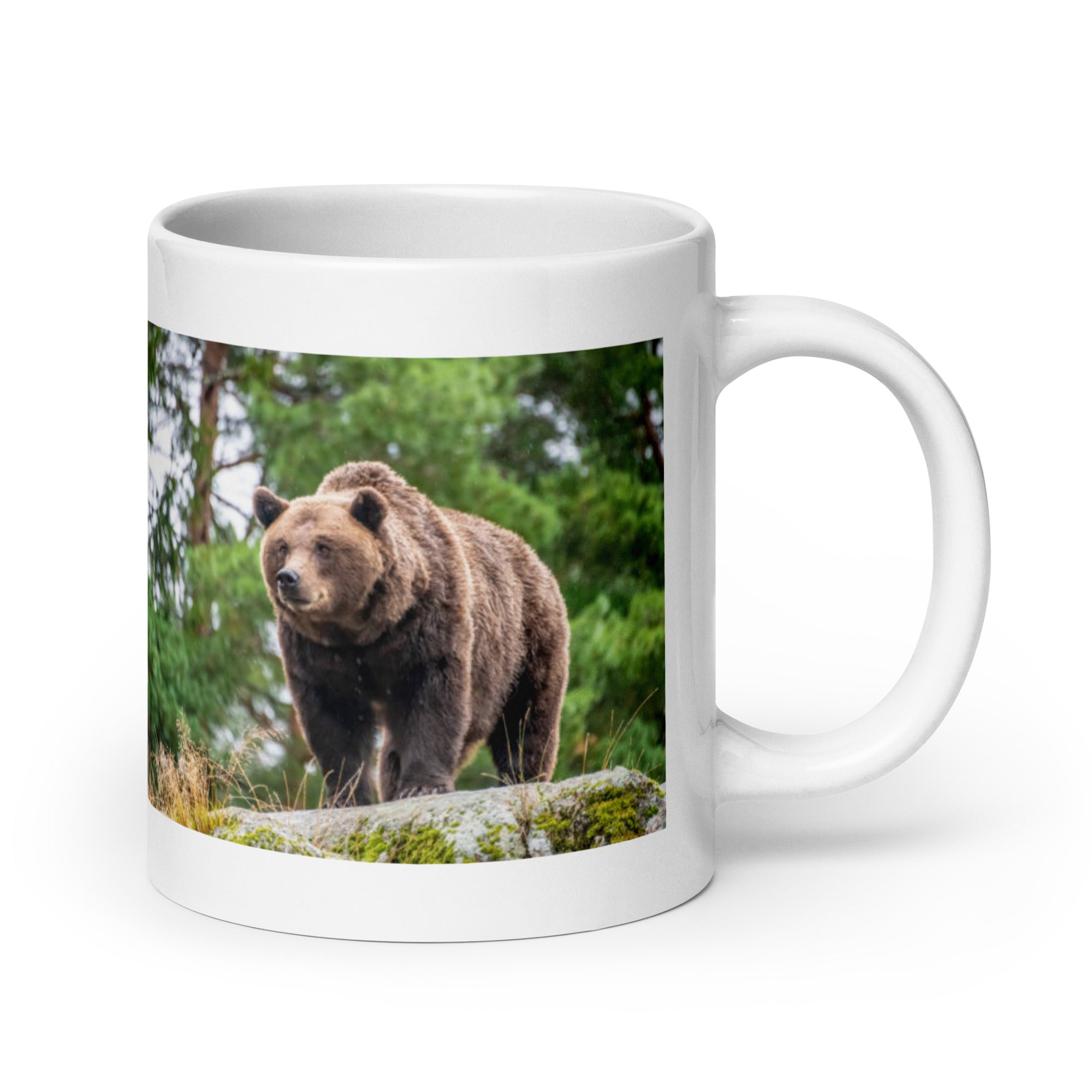 Bear Mug #1: The Mighty Omnivore (Ceramic)