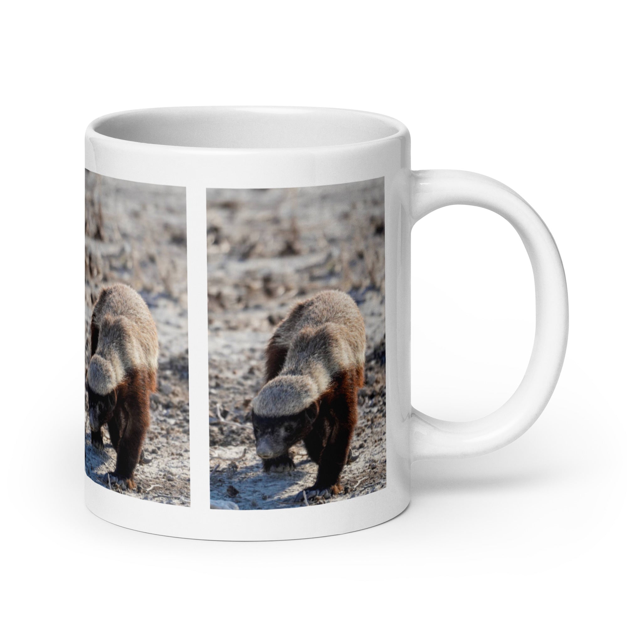 Honey Badger Mug #1: The Fearless Forager (Ceramic)