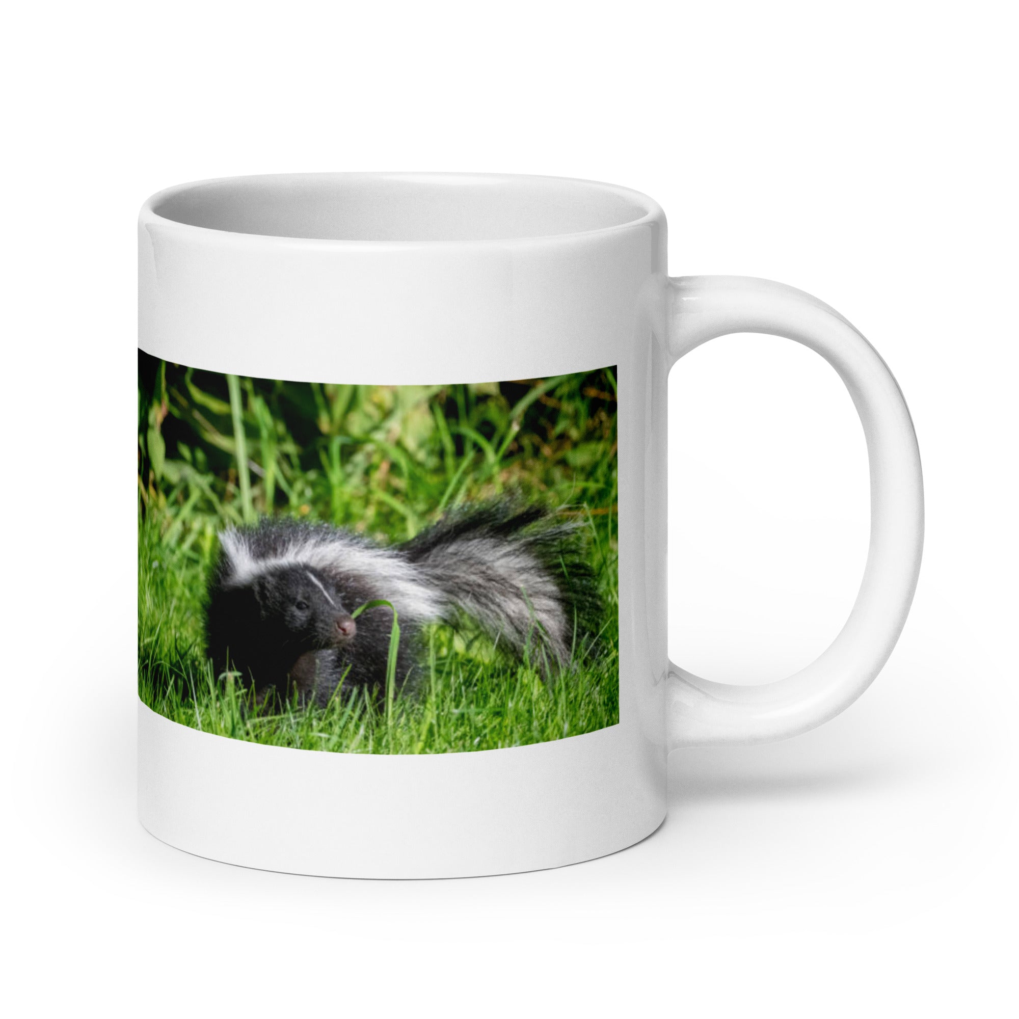 Skunk Mug #1: The Odorous Defender (Ceramic)