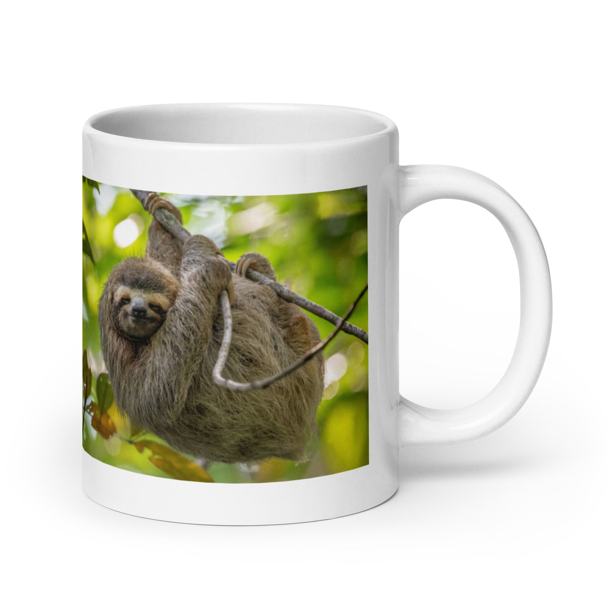 Sloth Mug #1: The Tranquil Tree-Dweller (Ceramic)