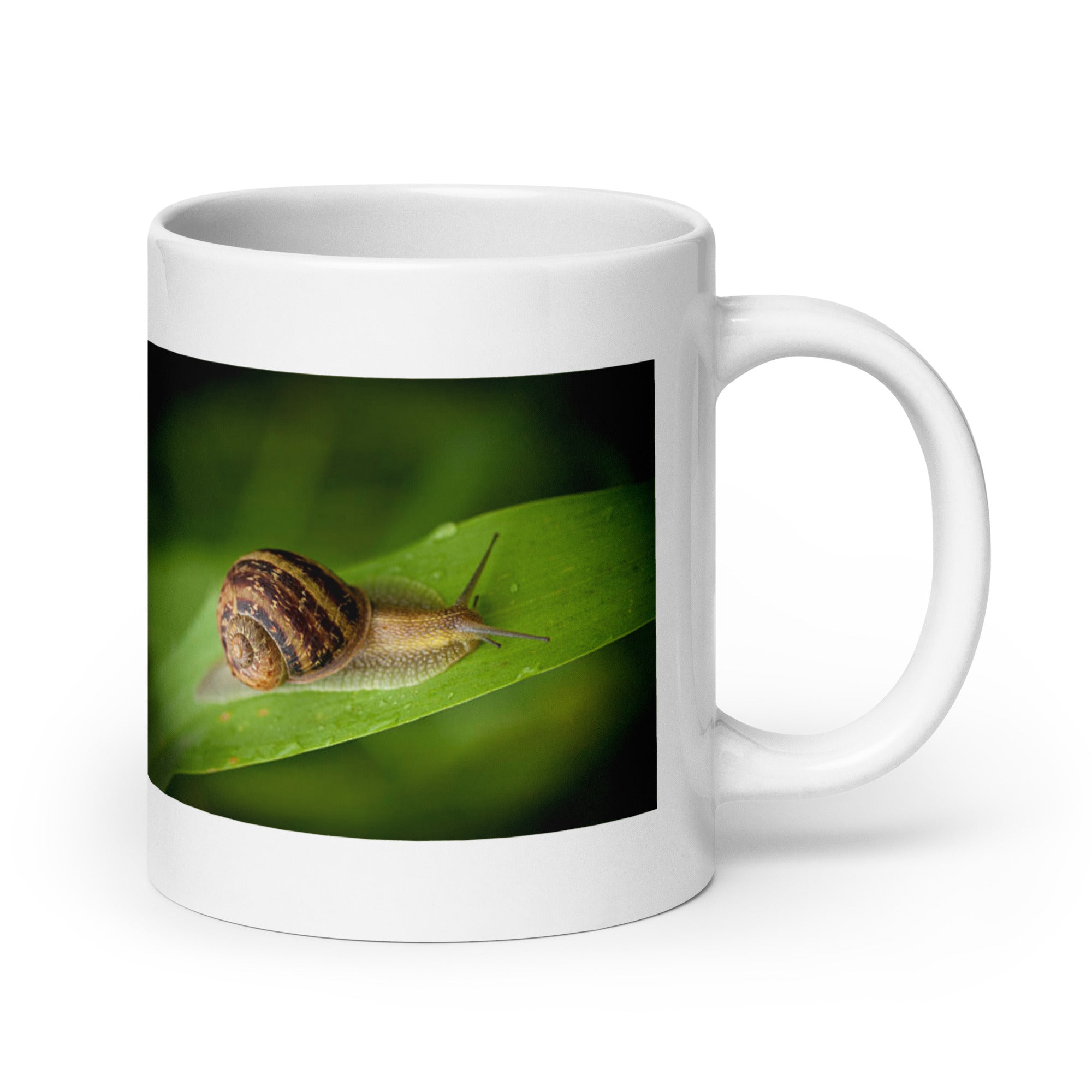 Snail and Slug Mug #1: The Slow and Steady Trailblazers (Ceramic)